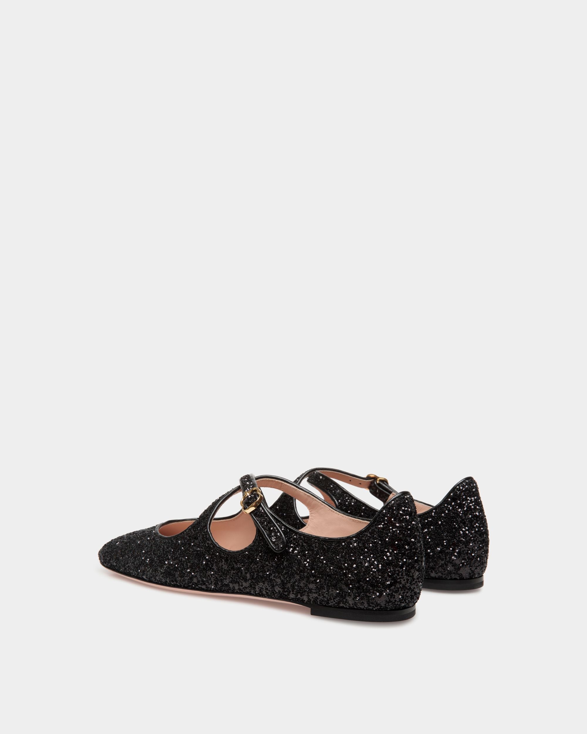 Ballyrina フラットシューズ ブラック グリッター - 女性 - Bally - 03