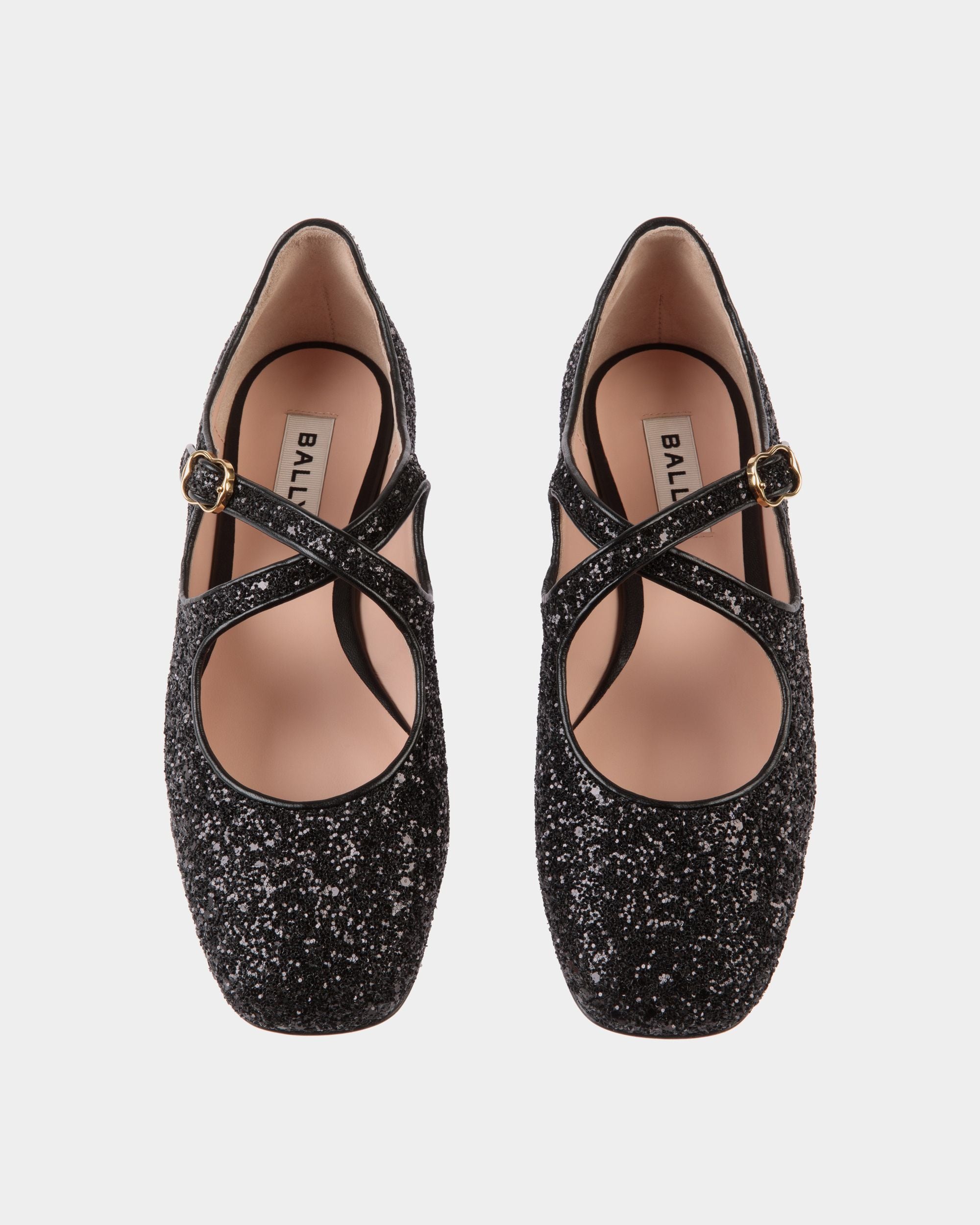 Ballyrina フラットシューズ ブラック グリッター - 女性 - Bally - 04
