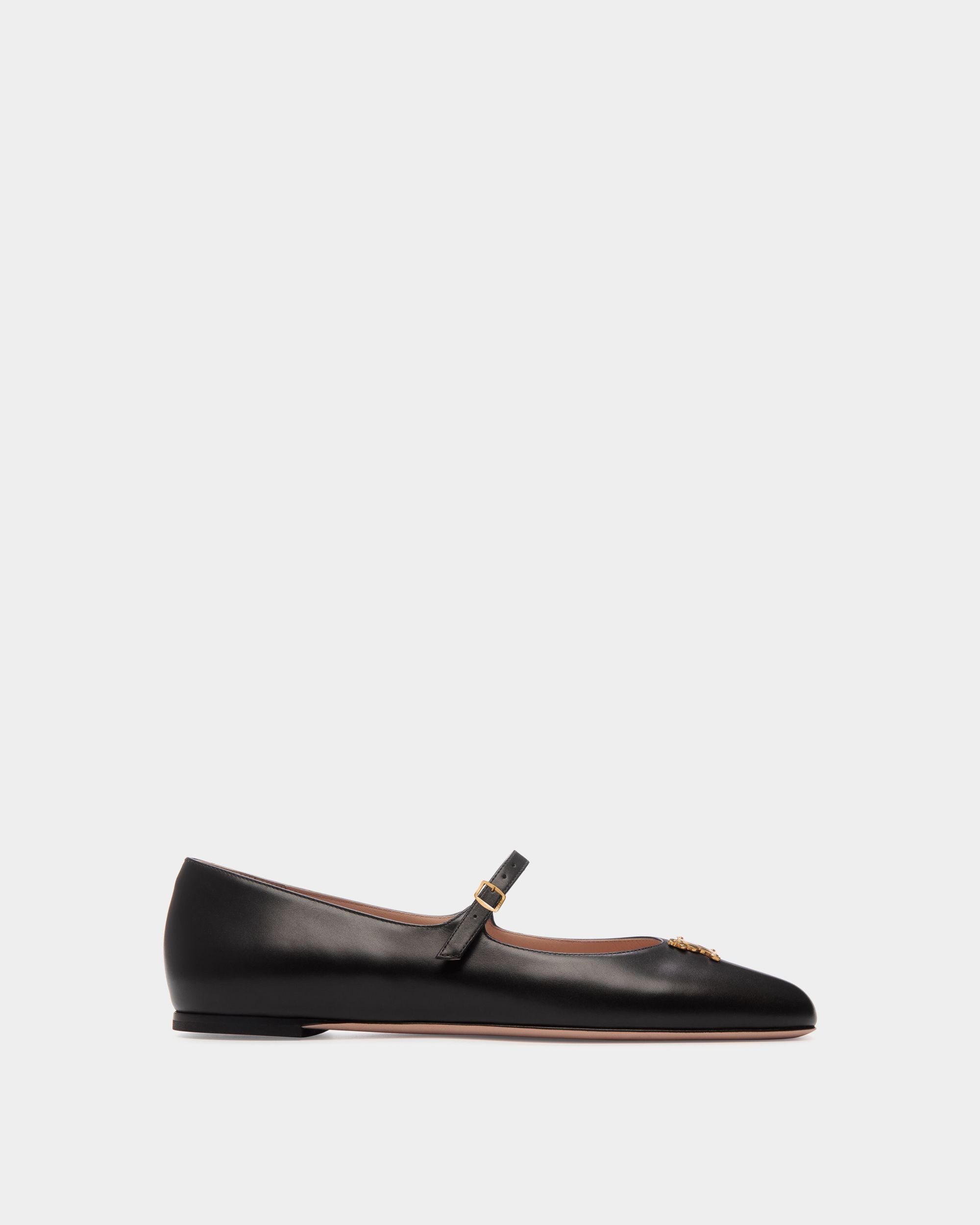 Ballyrina メリージェーン フラットシューズ ブラック レザー - 女性 - Bally - 01