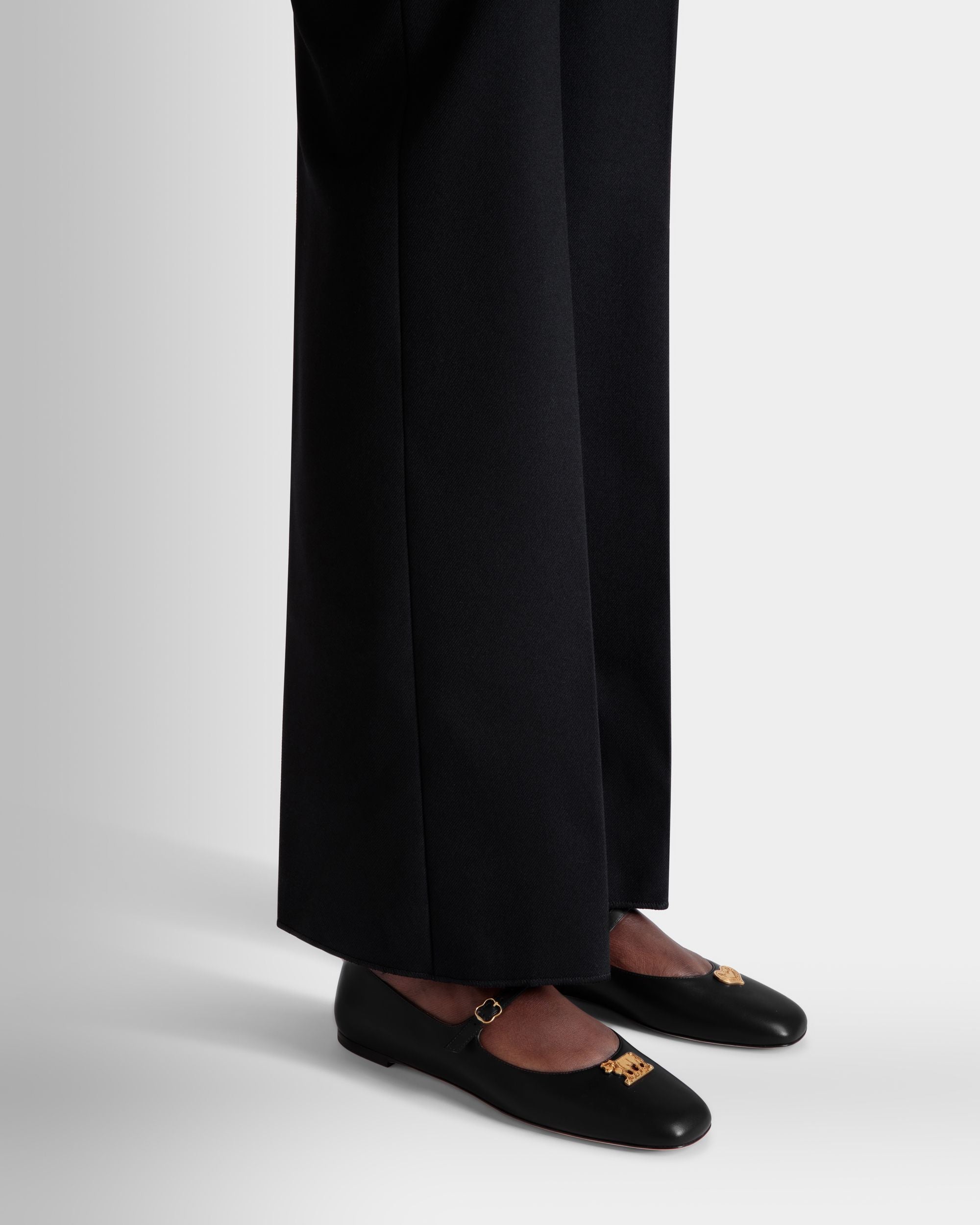 Ballyrina メリージェーン フラットシューズ ブラック レザー - 女性 - Bally - 02