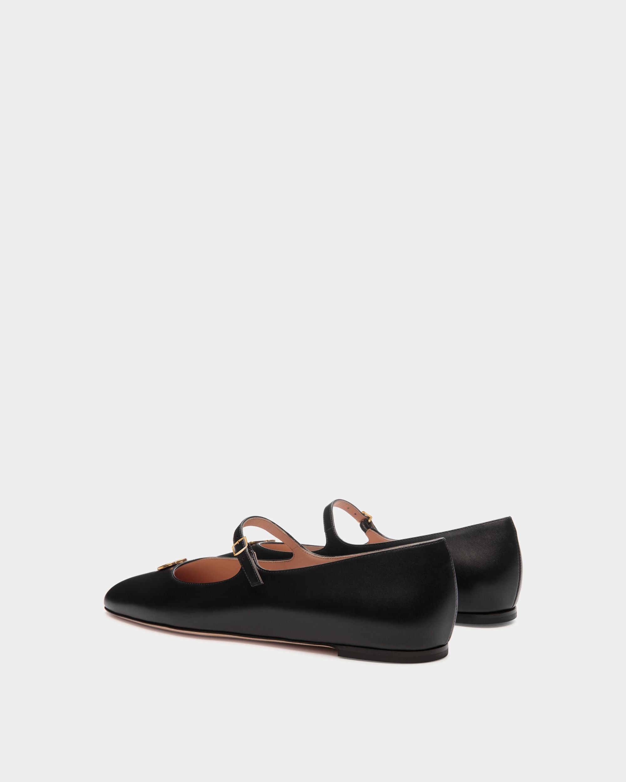Ballyrina メリージェーン フラットシューズ ブラック レザー - 女性 - Bally - 04