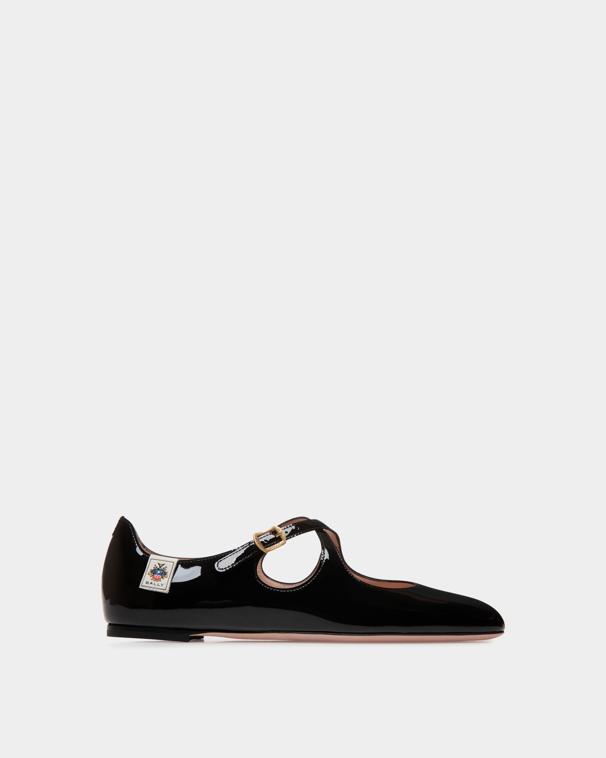 Ballyrina フラットシューズ ブラック パテントレザー - 女性 - Bally - 01