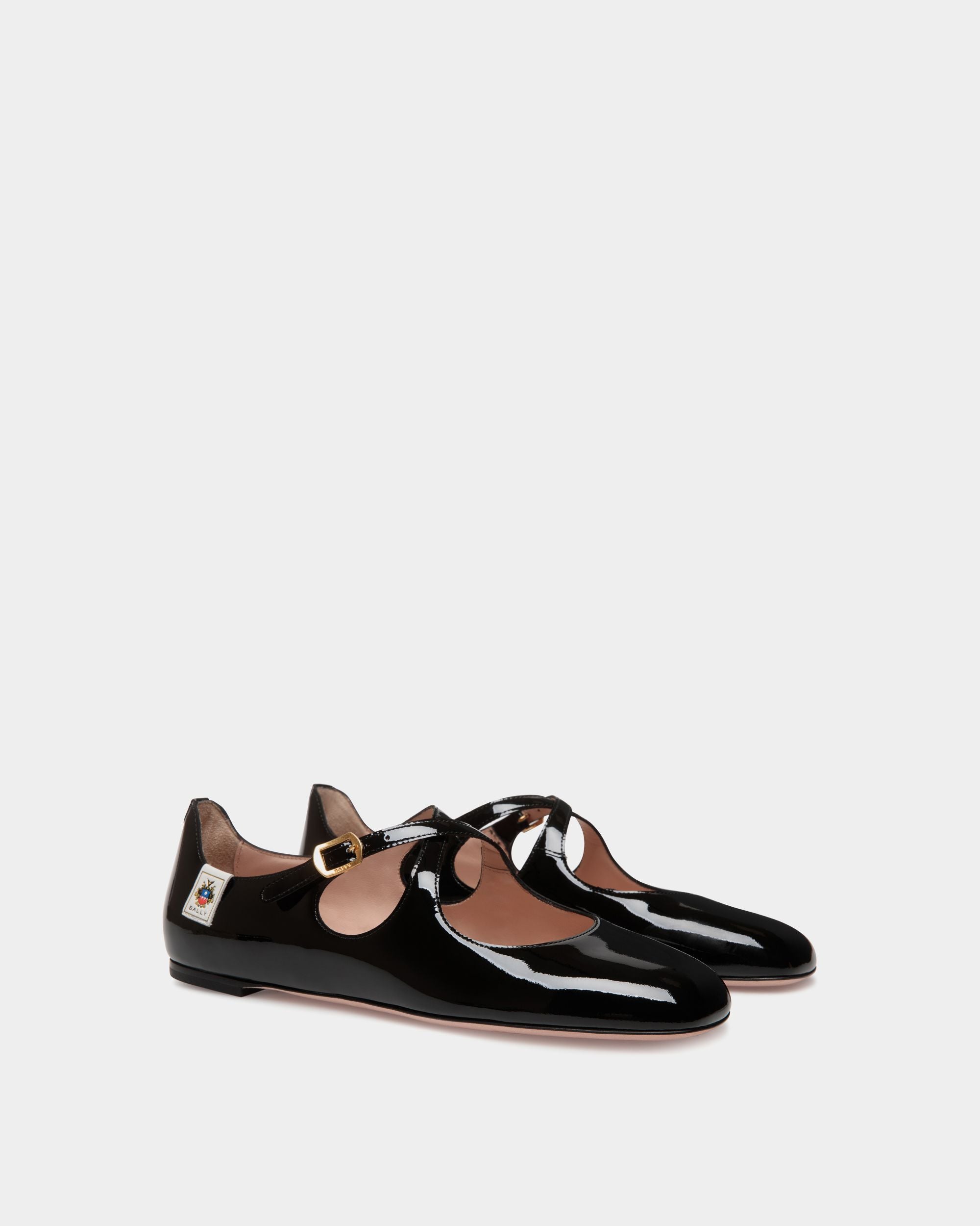 Ballyrina フラットシューズ ブラック パテントレザー - 女性 - Bally - 02