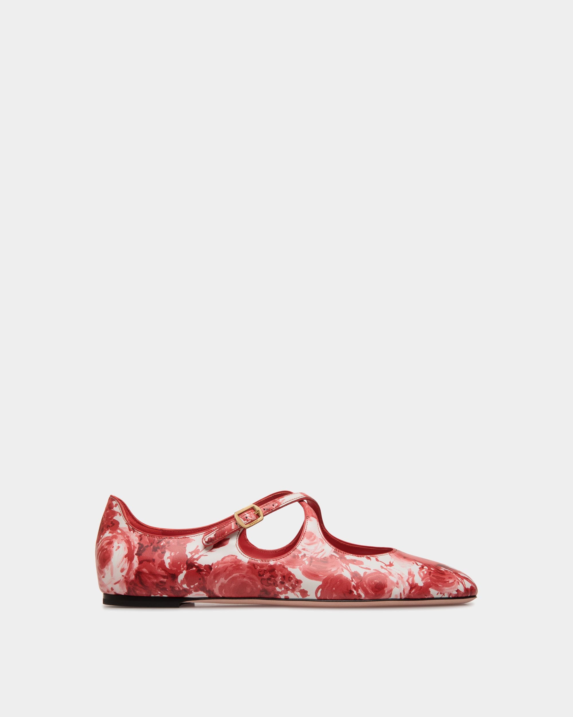 Ballyrina フラットシューズ レッド レザー - 女性 - Bally - 01