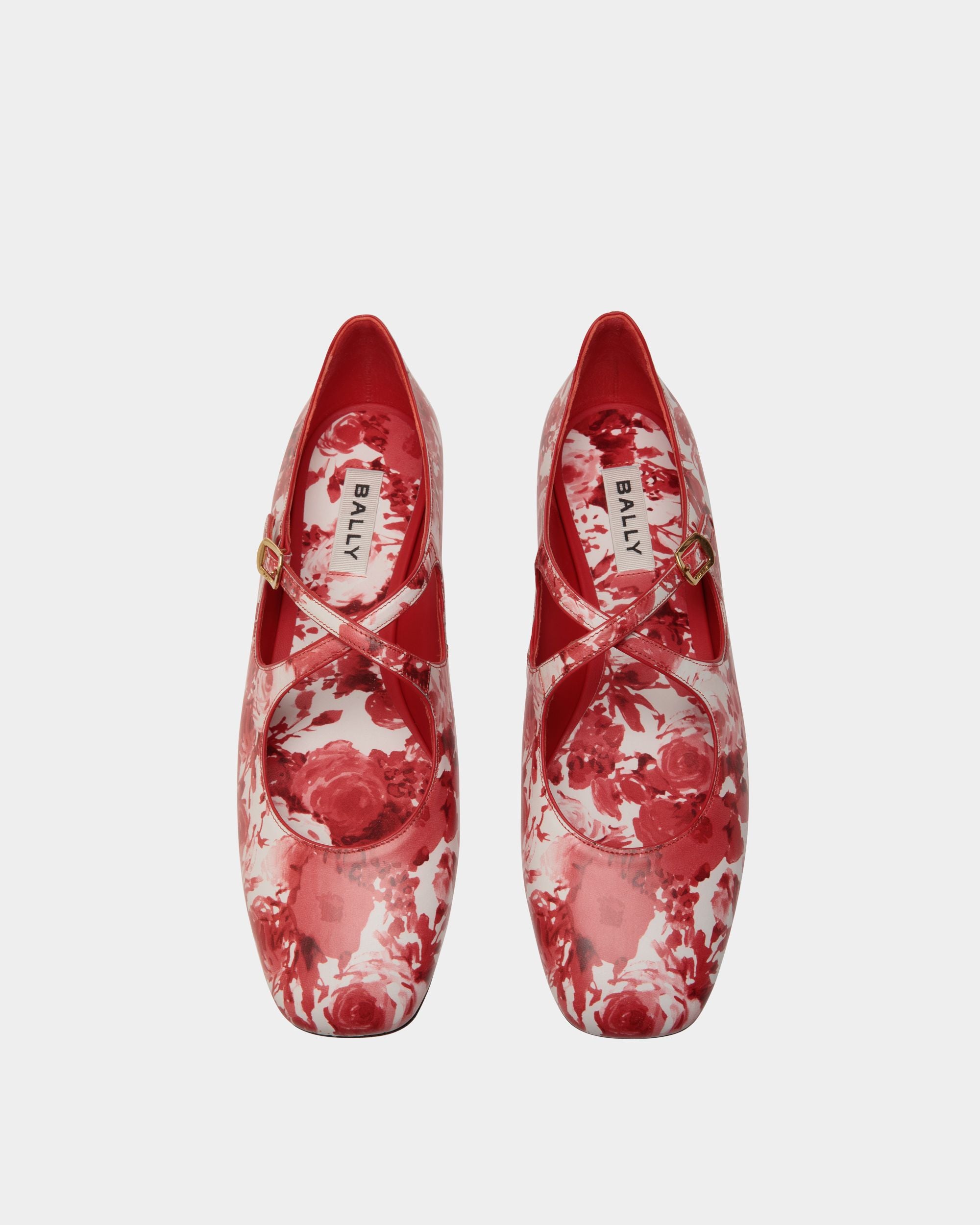 Ballyrina フラットシューズ レッド レザー - 女性 - Bally - 05