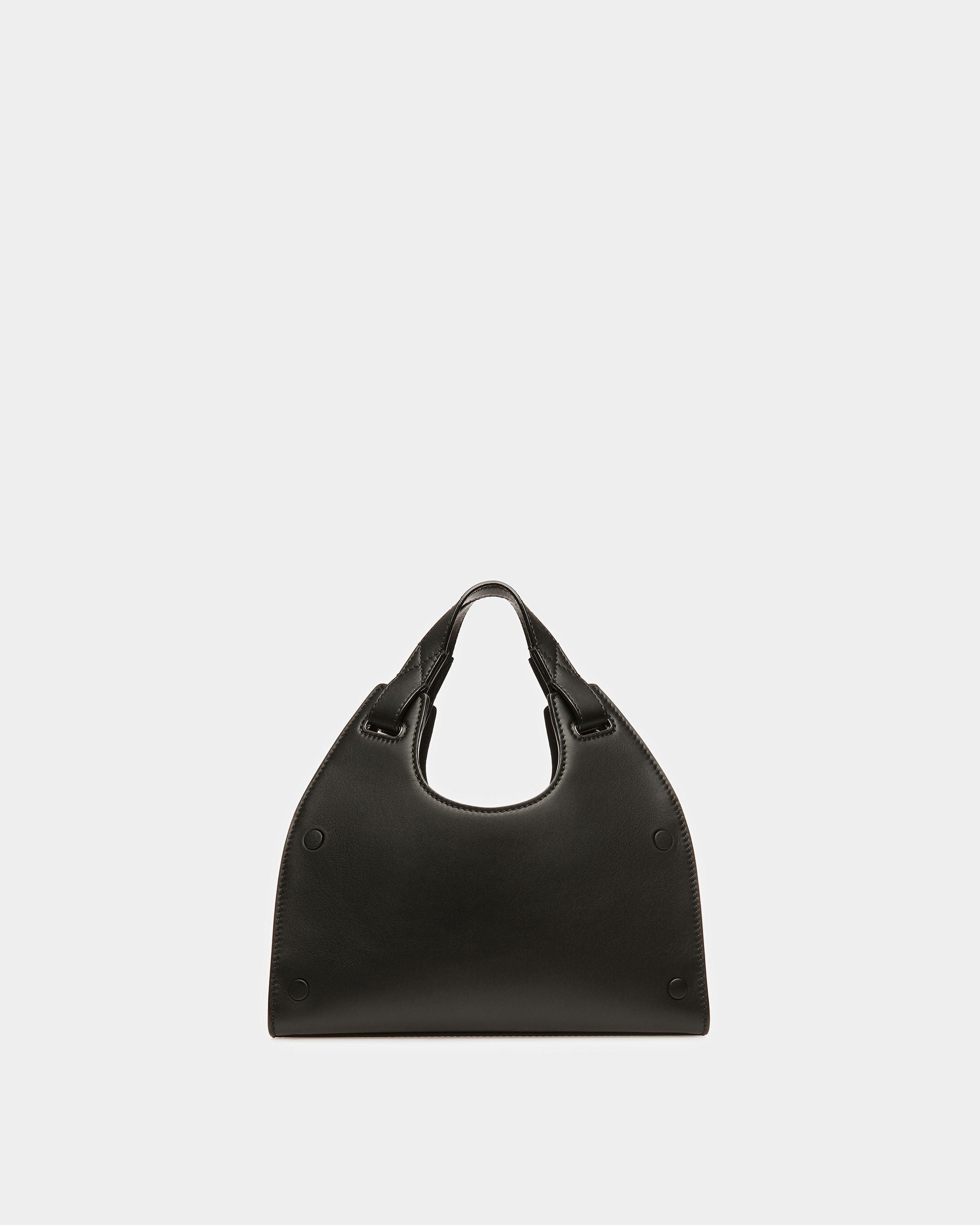 Ahres Small ブラック レザー ショルダーバッグ - 女性 - Bally - 09
