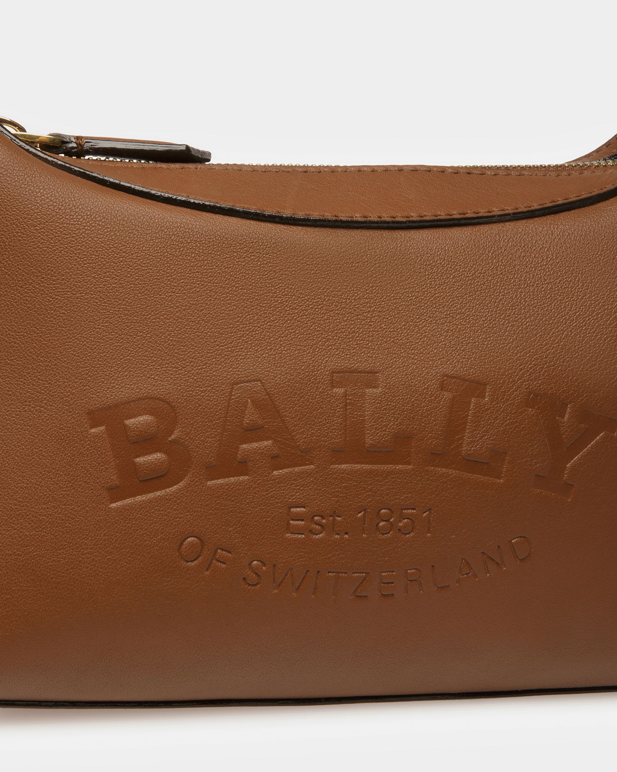 Coralye ブラウン レザー クロスボディバッグ - 女性 - Bally - 05