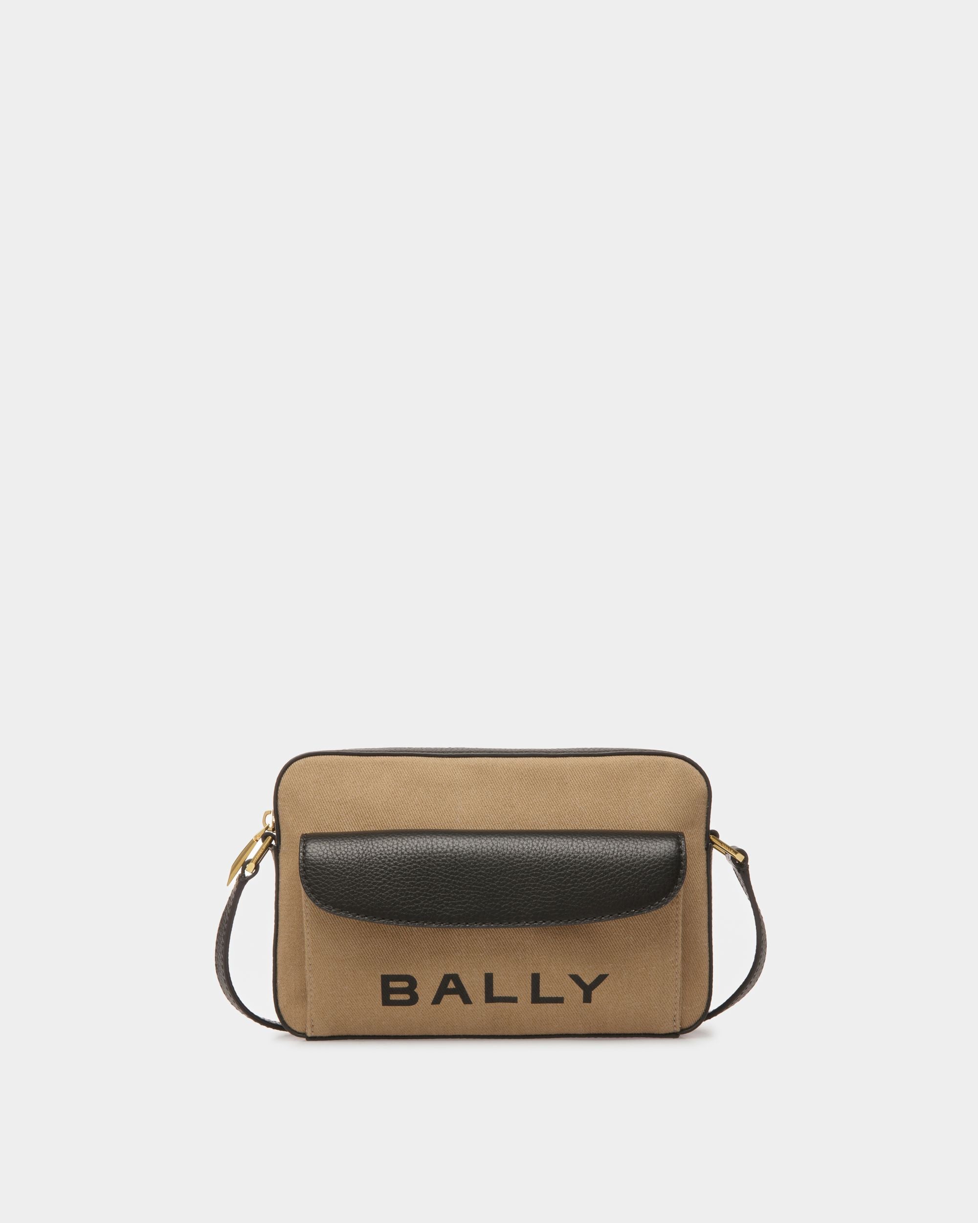 Bar クロスボディバッグ サンド＆ブラック ファブリック - 女性 - Bally - 01