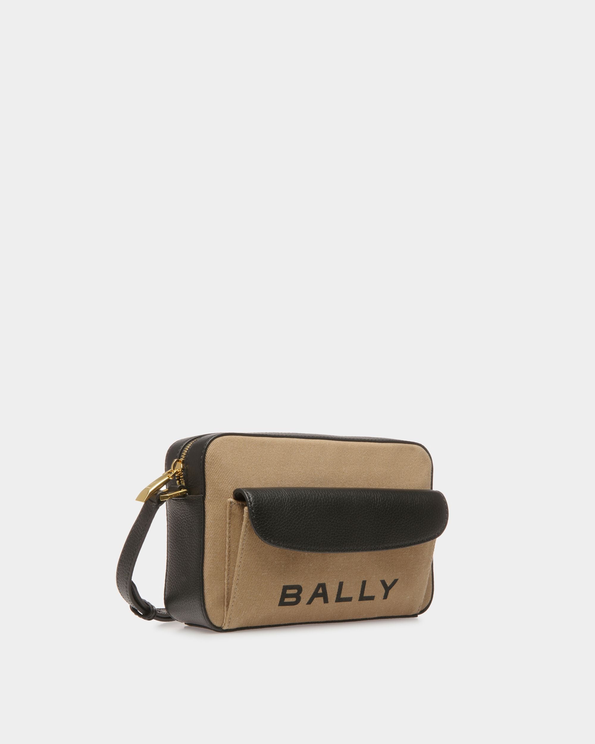 Bar クロスボディバッグ サンド＆ブラック ファブリック - 女性 - Bally - 03