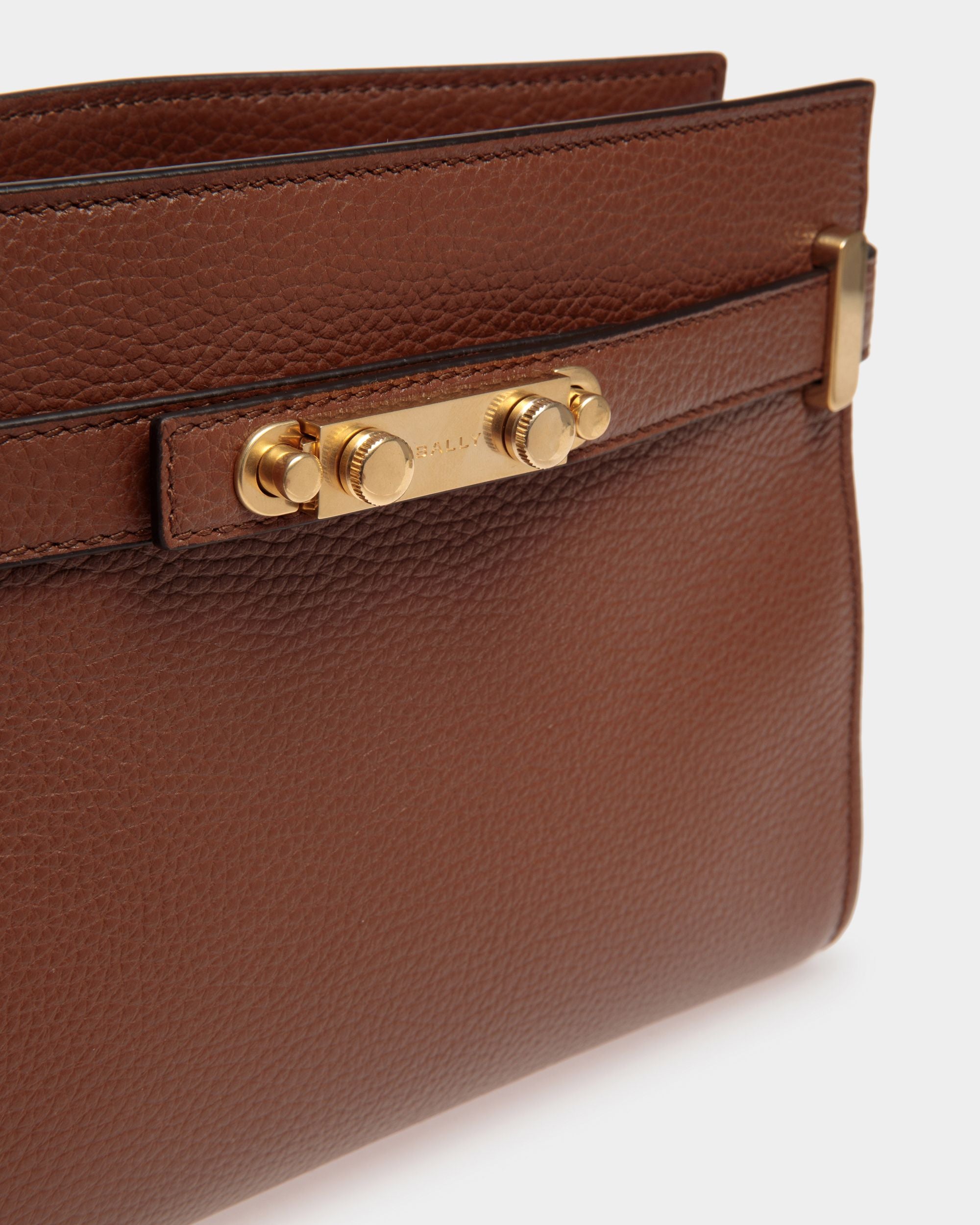 Carriage クロスボディバッグ ブラウン グレインレザー - 女性 - Bally - 05