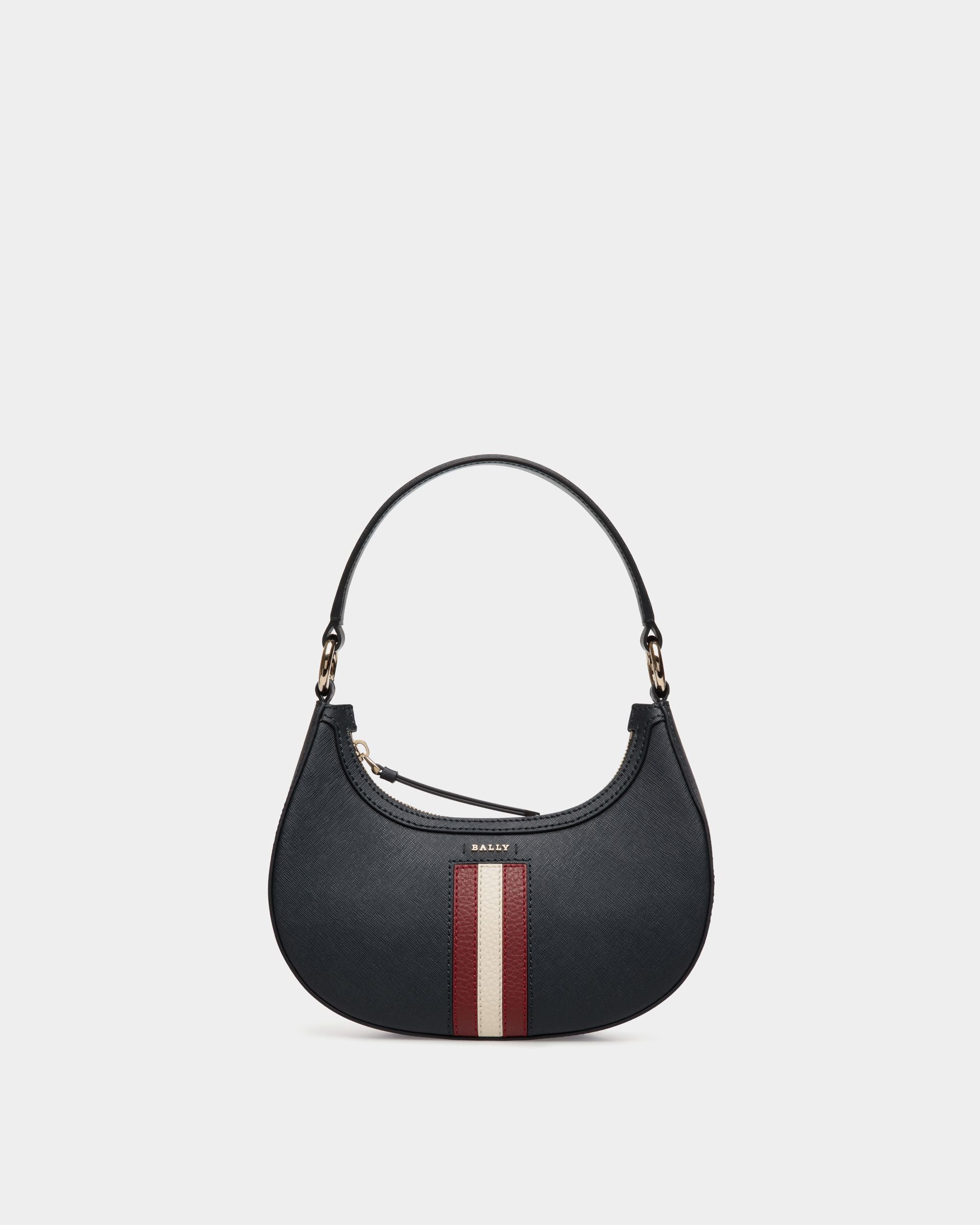 Cross Body In Blue Bovine Split - 女性 - Bally - 01