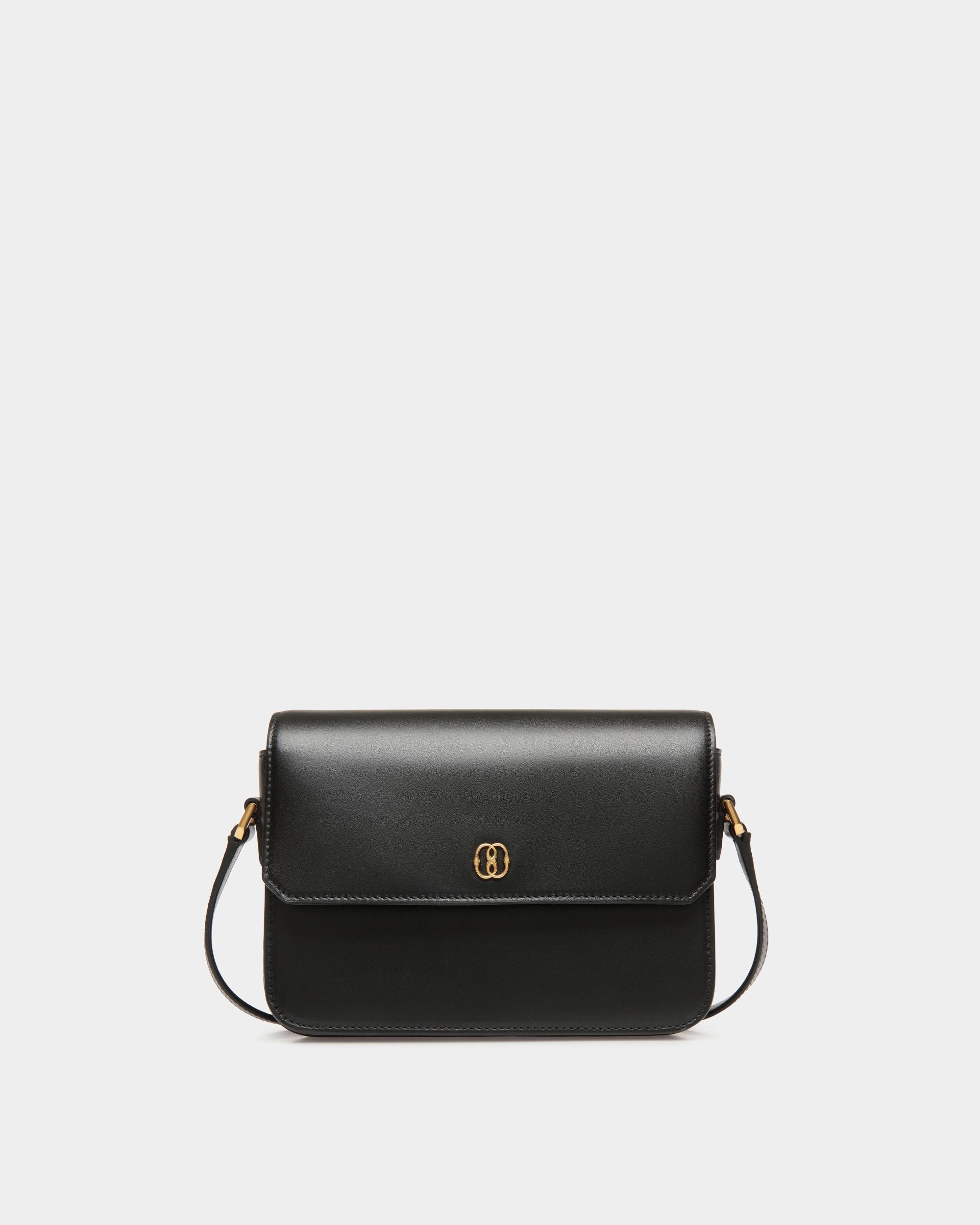 Emblem スモール クロスボディバッグ ブラック レザー - 女性 - Bally - 01