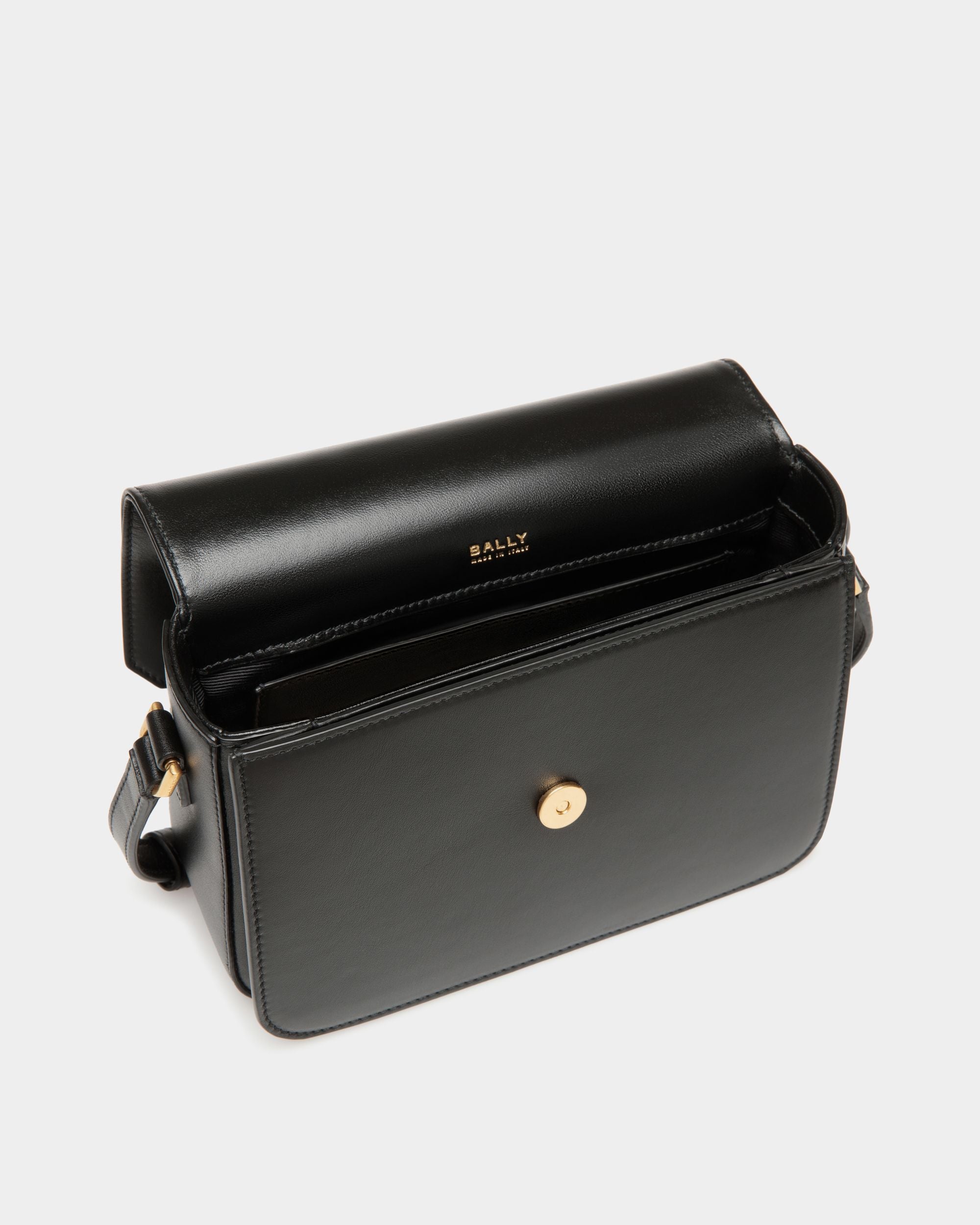 Emblem スモール クロスボディバッグ ブラック レザー - 女性 - Bally - 04