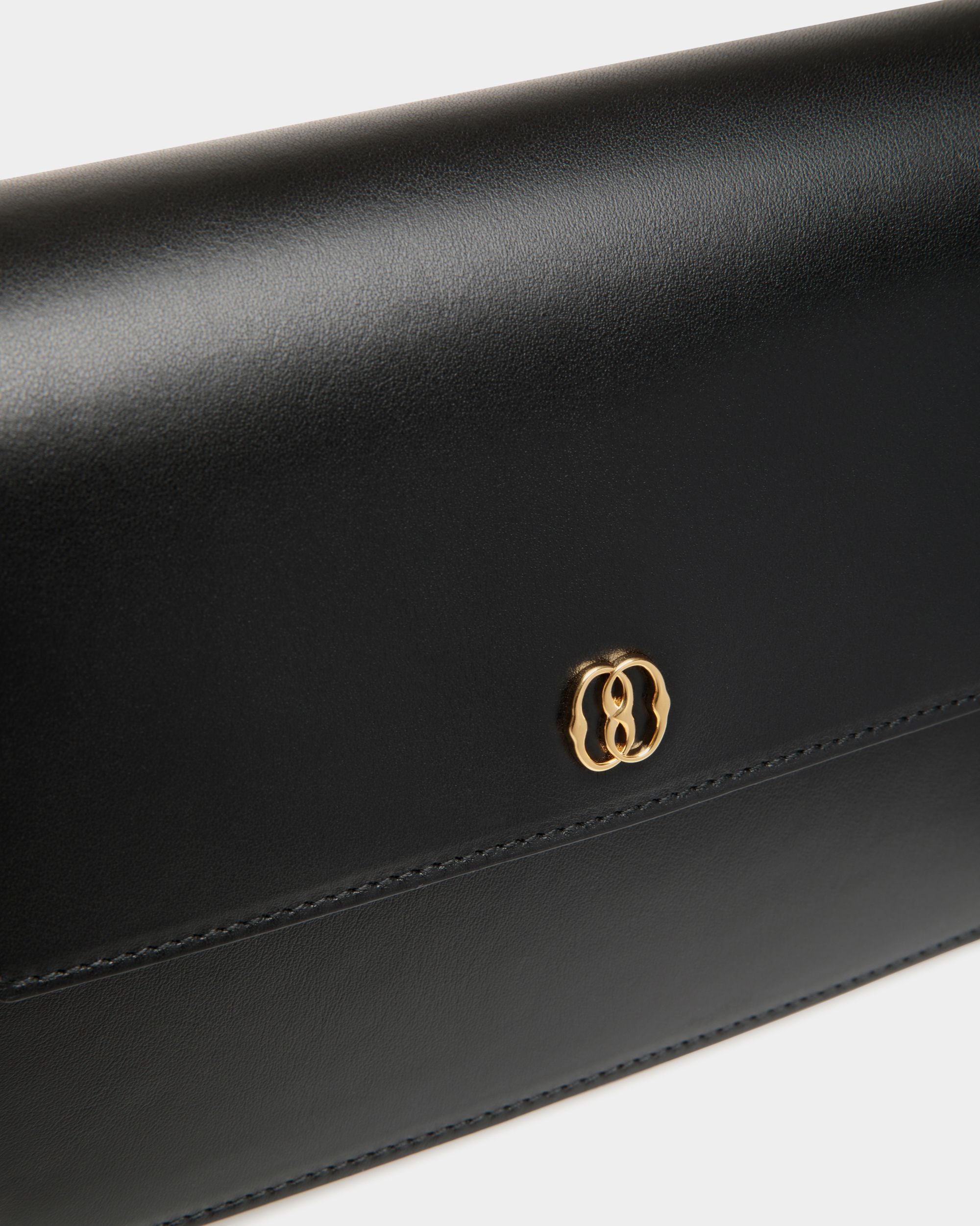 Emblem スモール クロスボディバッグ ブラック レザー - 女性 - Bally - 05