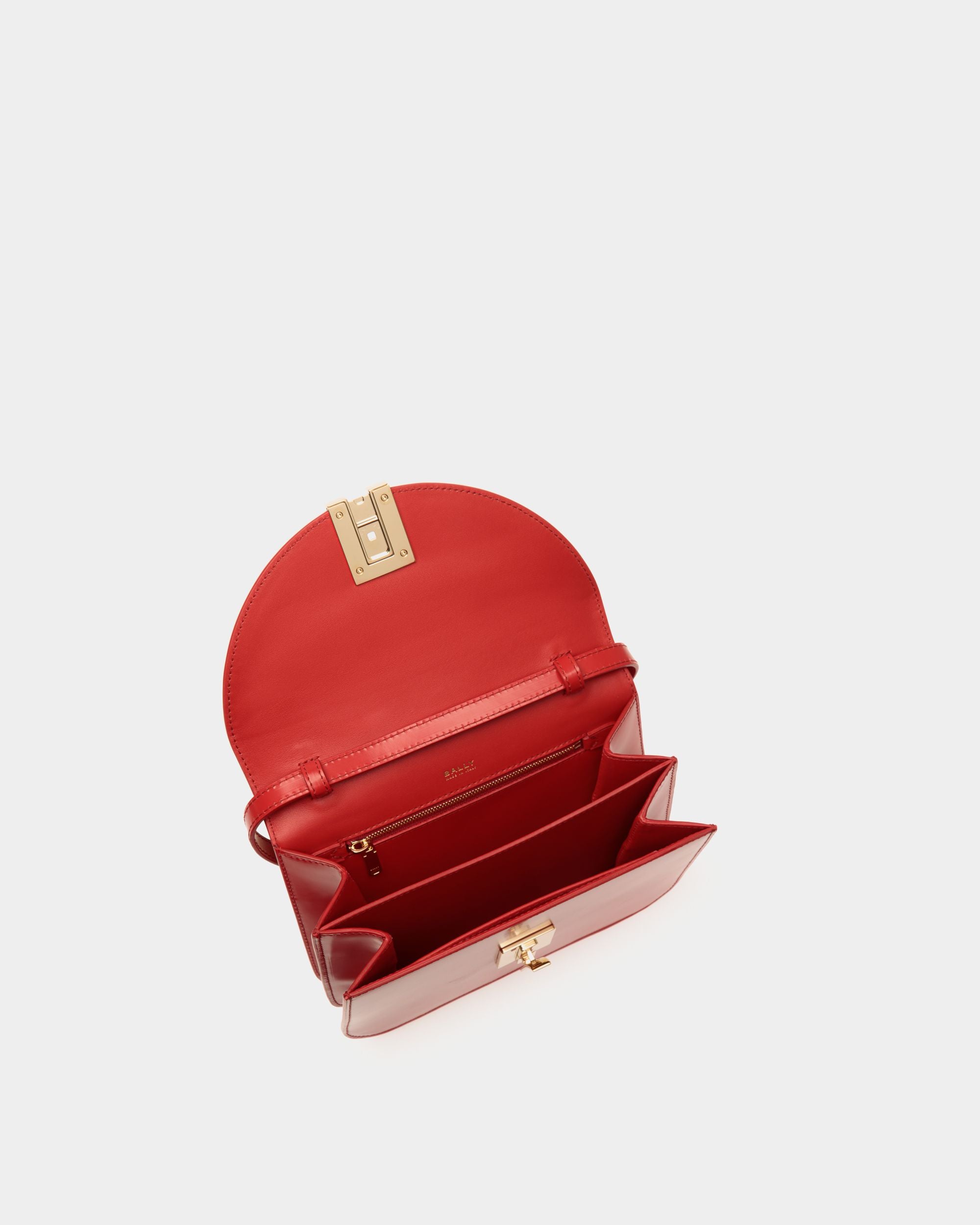 Ollam クロスボディバッグ レッド レザー - 女性 - Bally - 04
