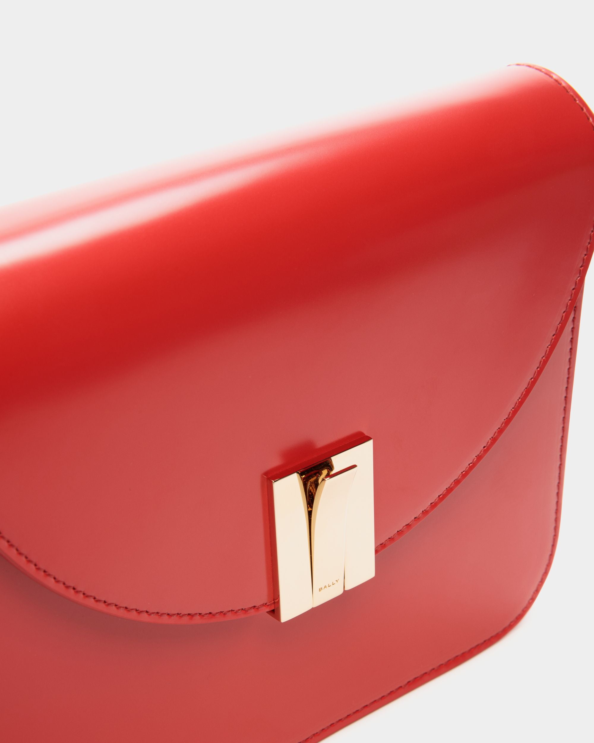 Ollam クロスボディバッグ レッド レザー - 女性 - Bally - 05