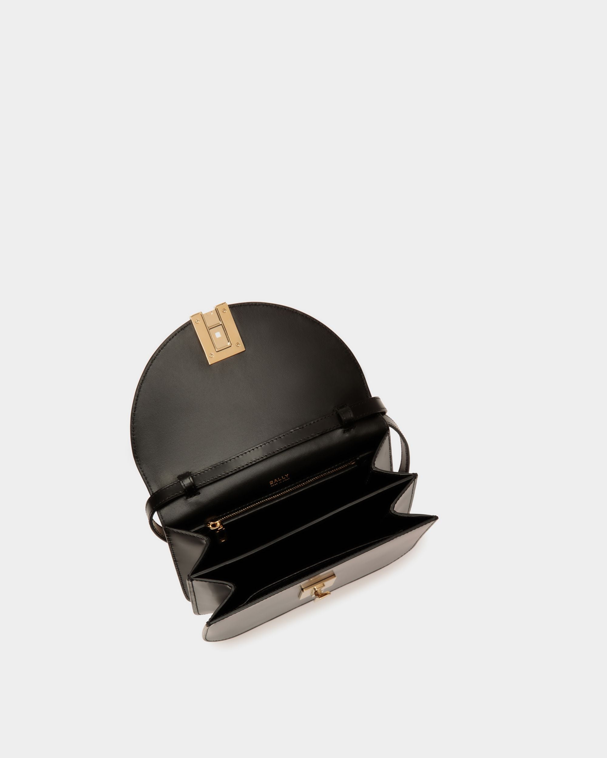 Ollam クロスボディバッグ ブラック ブラッシュドレザー - 女性 - Bally - 05