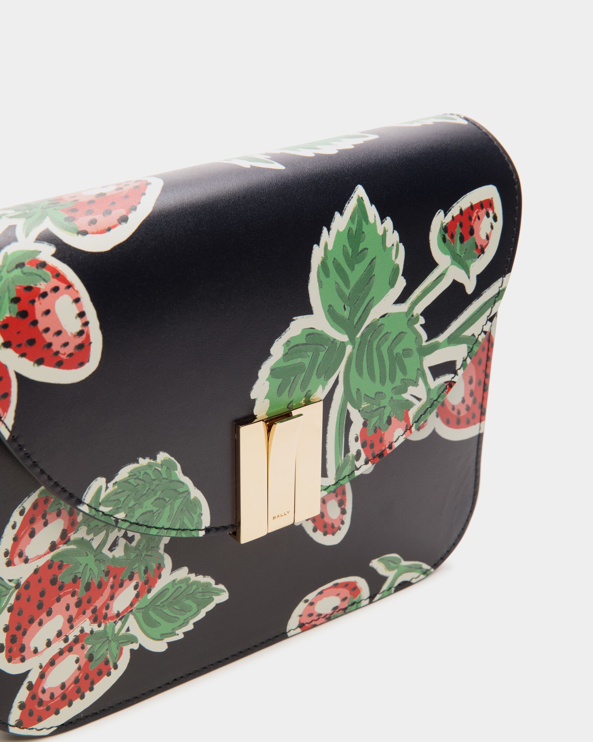 Ollam クロスボディバッグ Strawberry プリント レザー - 女性 - Bally - 06
