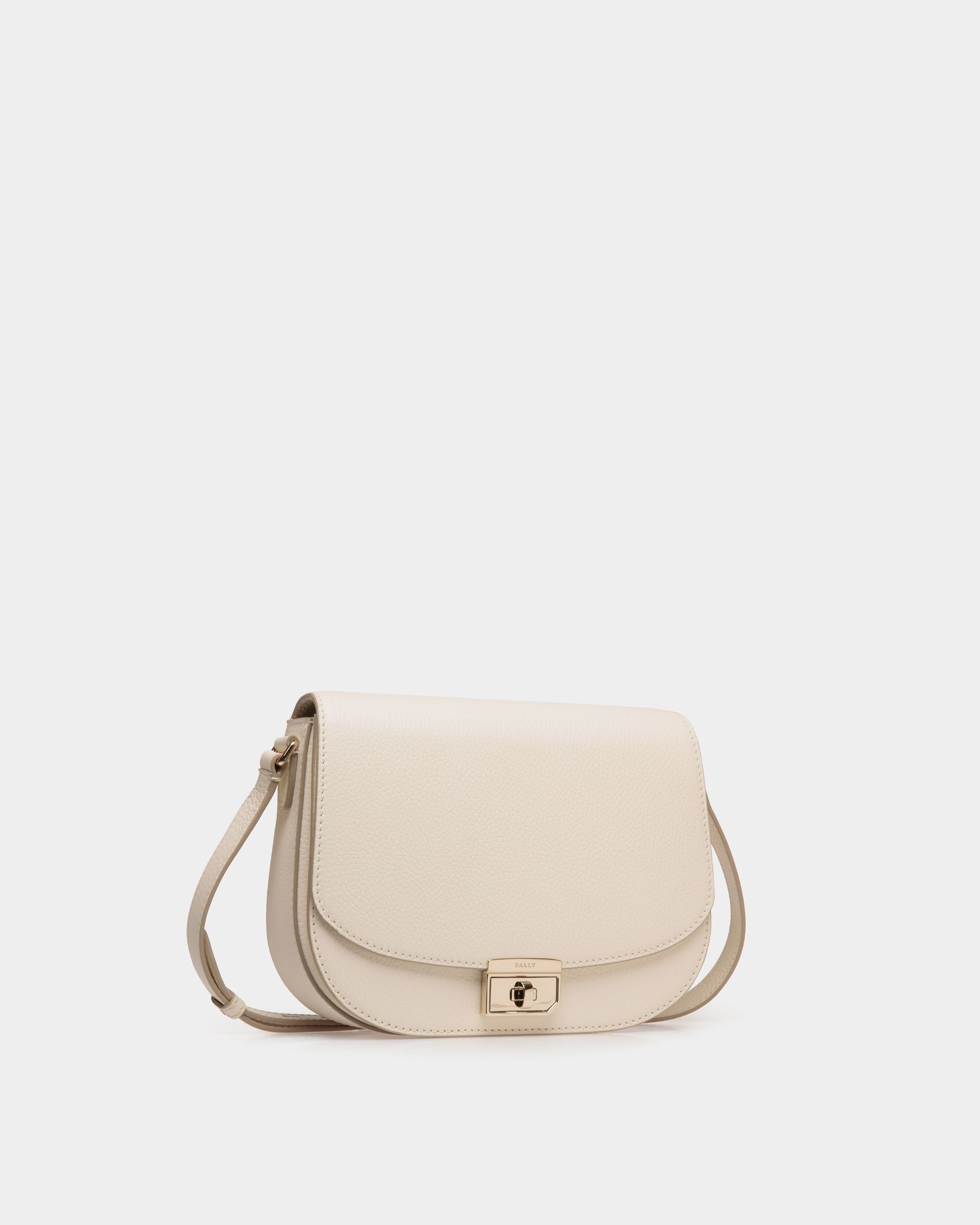 Cross Body In White  Leather - 女性 - Bally - 03