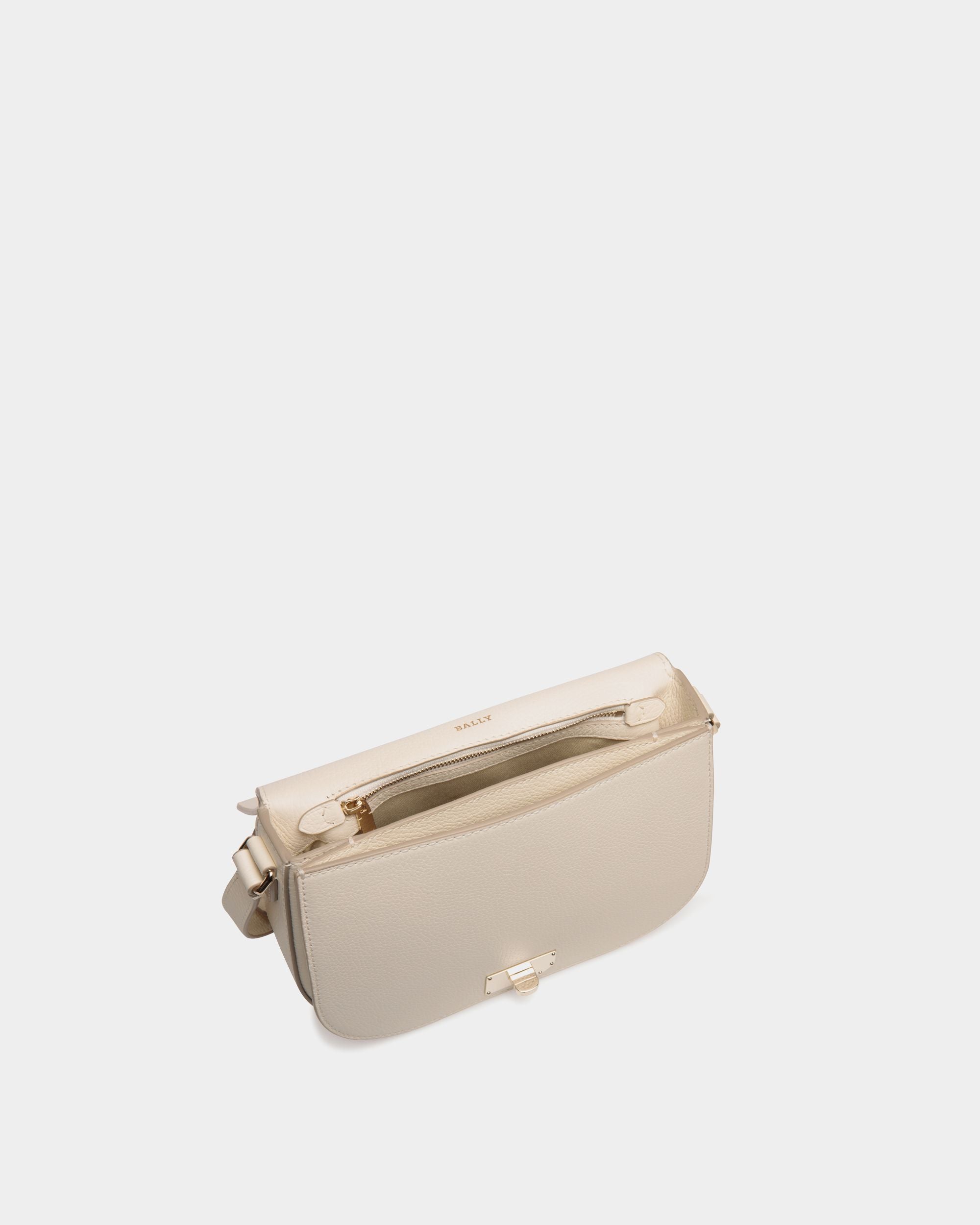 Cross Body In White  Leather - 女性 - Bally - 04