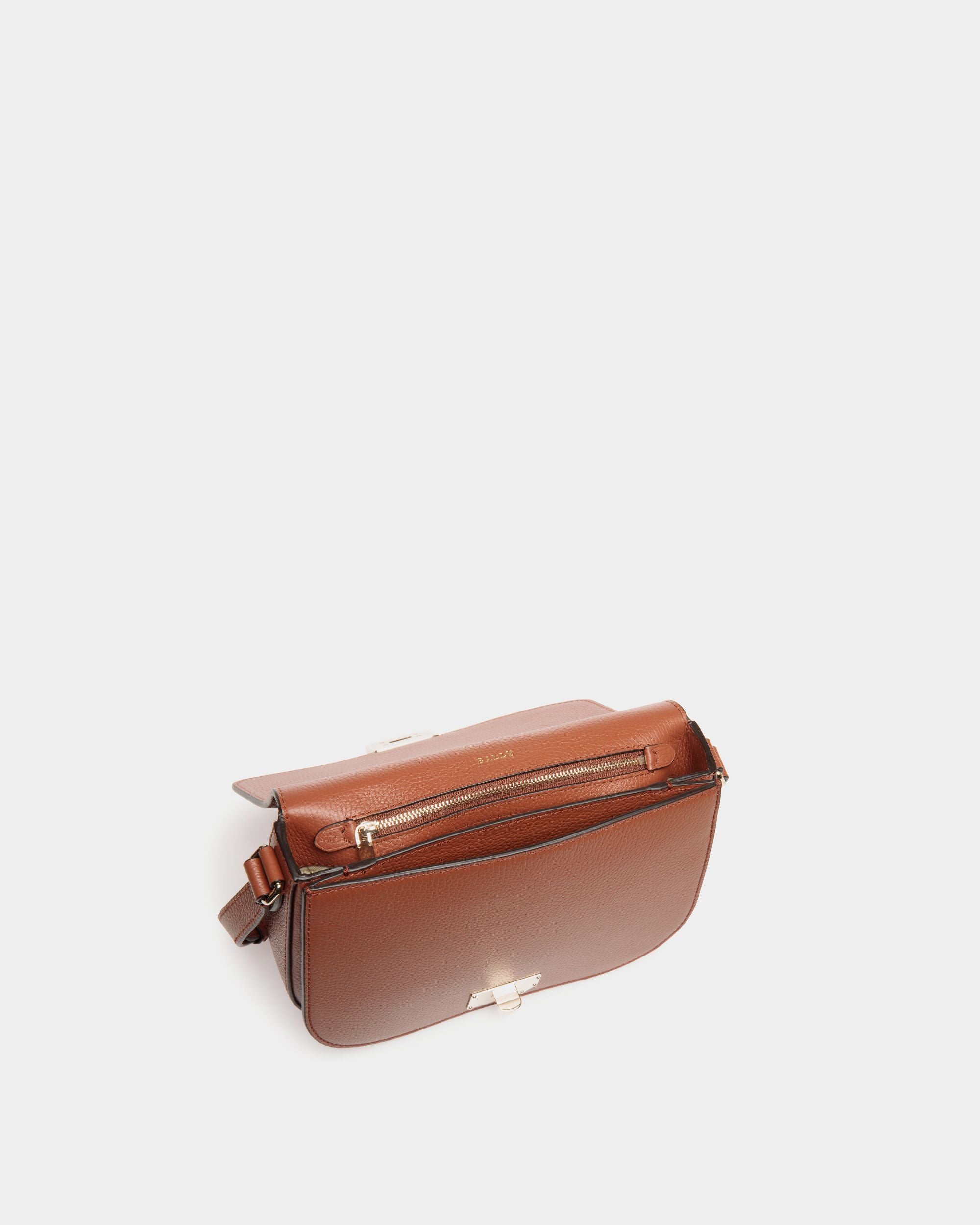 Cross Body In Beige  Leather - 女性 - Bally - 04