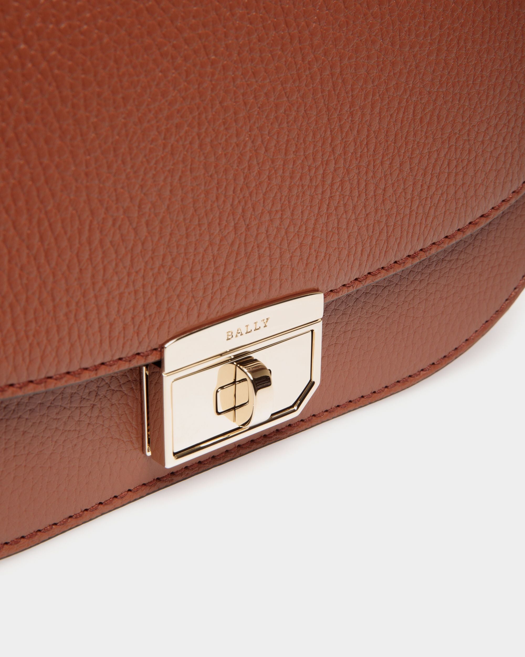 Cross Body In Beige  Leather - 女性 - Bally - 05