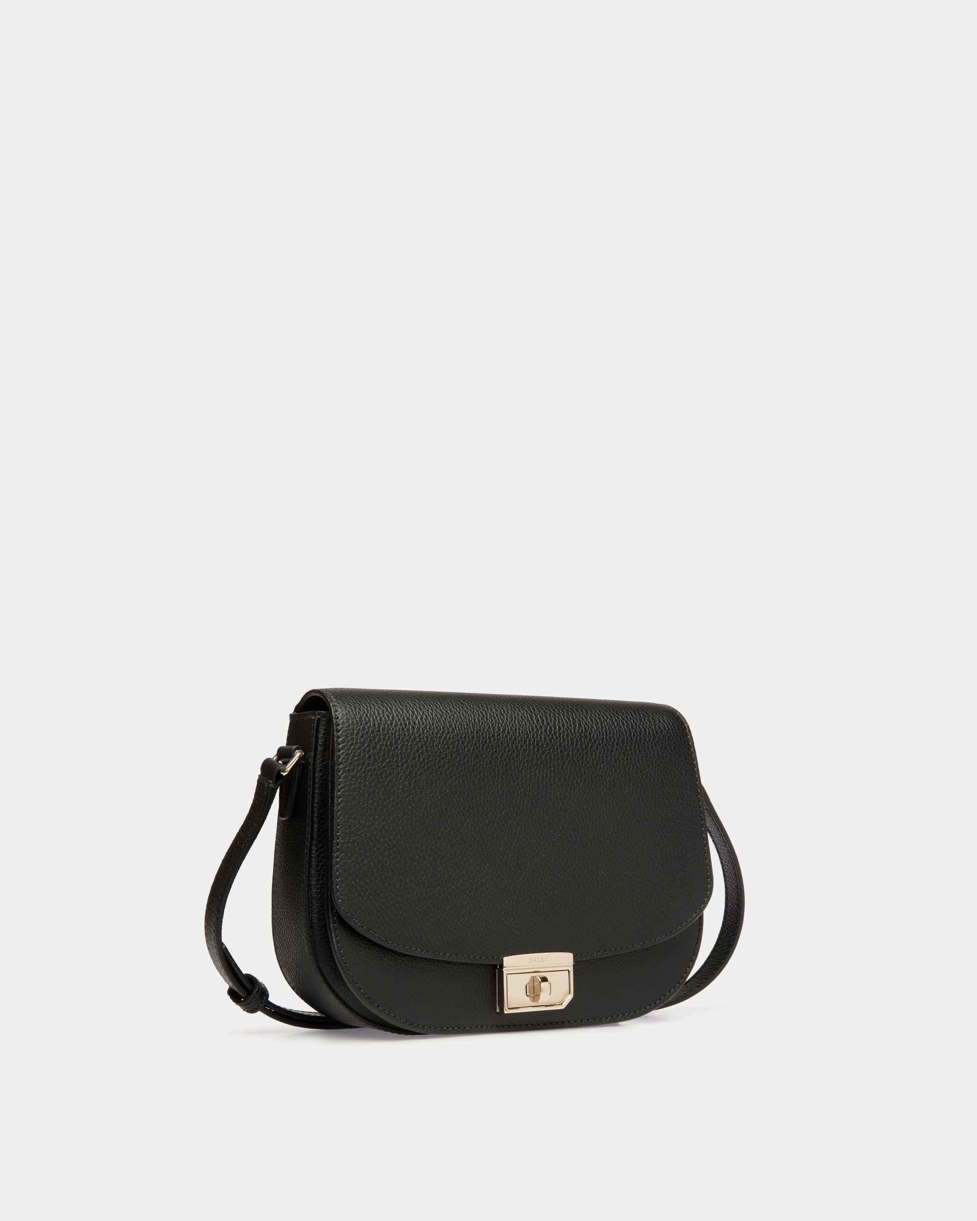 Crossbody Bag In Black Leather - 女性 - Bally - 03