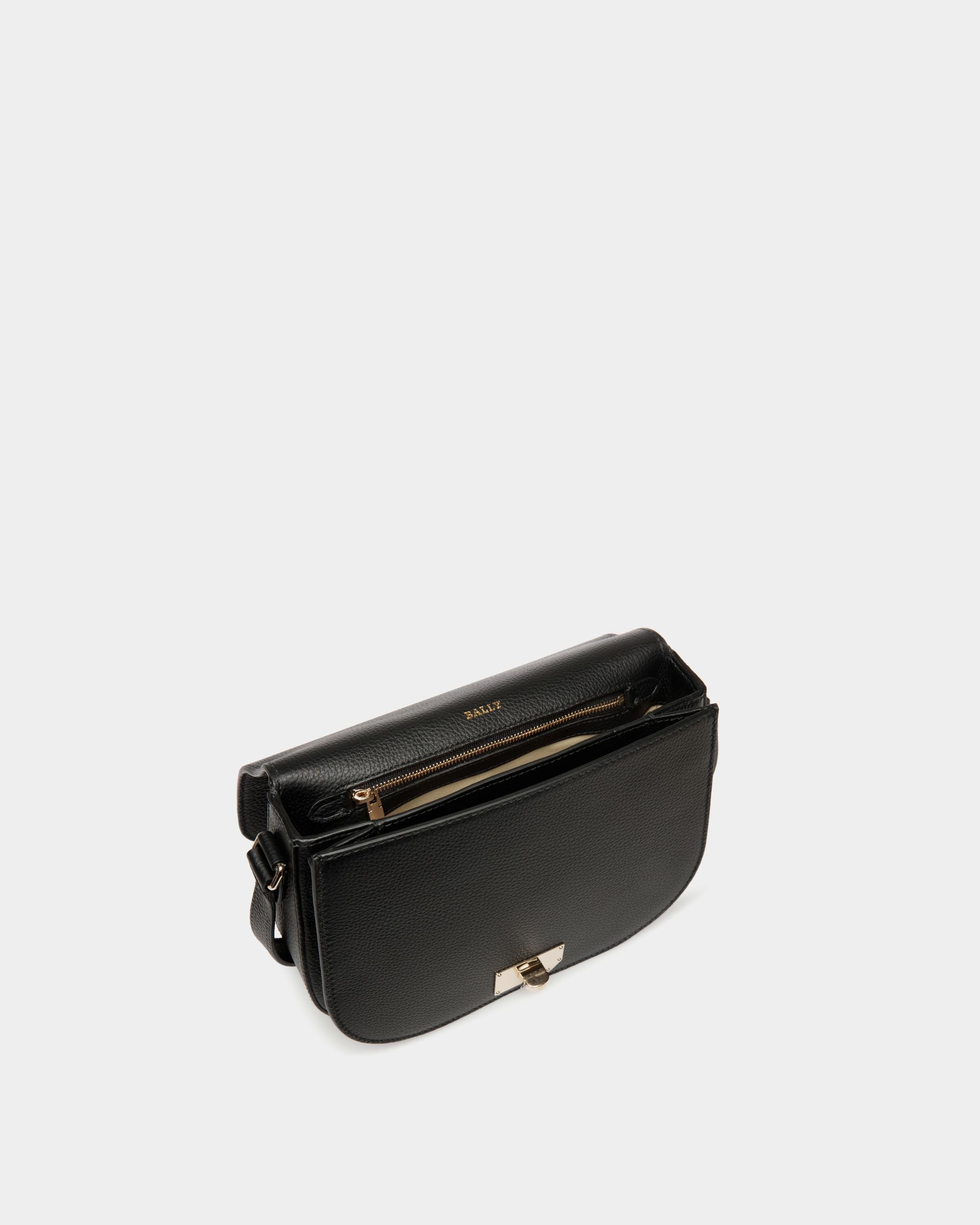 Crossbody Bag In Black Leather - 女性 - Bally - 04