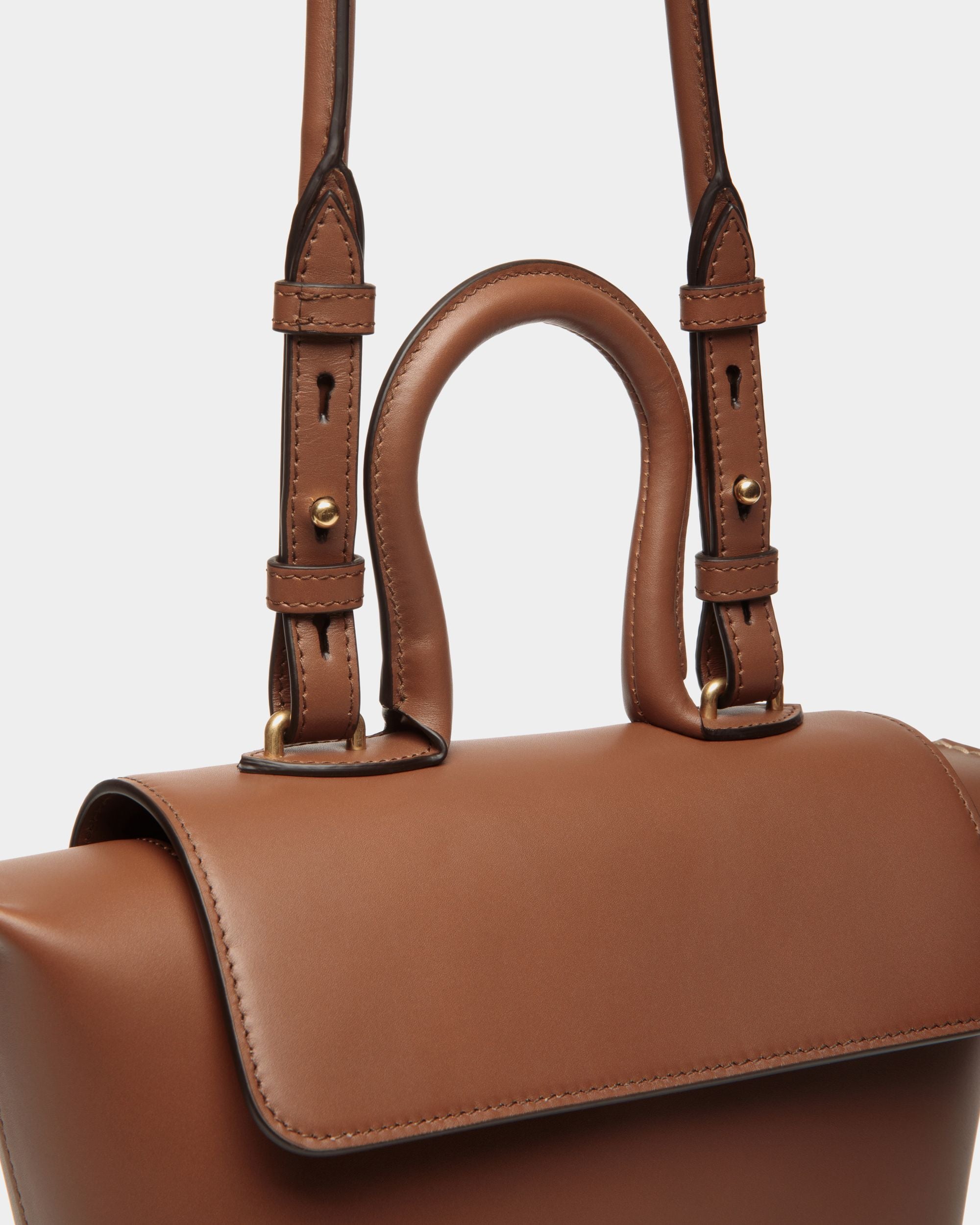 Belle トップハンドルバッグ ブラウン レザー - 女性 - Bally - 06