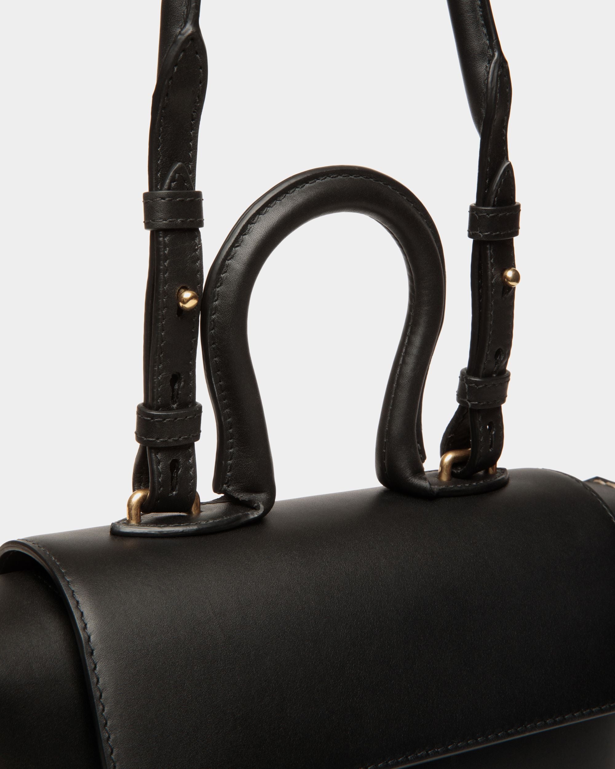 Belle トップハンドルバッグ ブラック レザー - 女性 - Bally - 06
