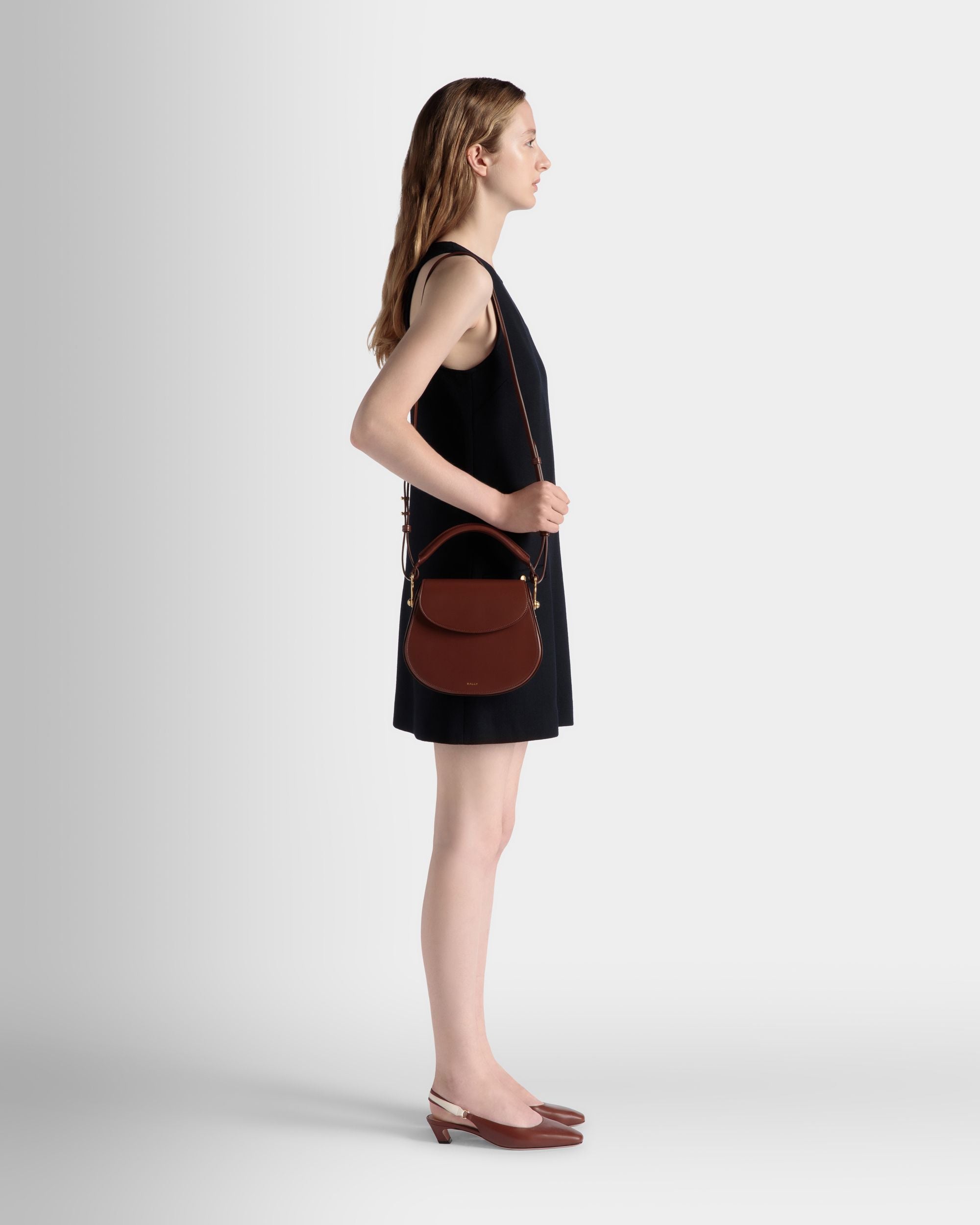 Lune クロスボディバッグ ブラウン レザー - 女性 - Bally - 02