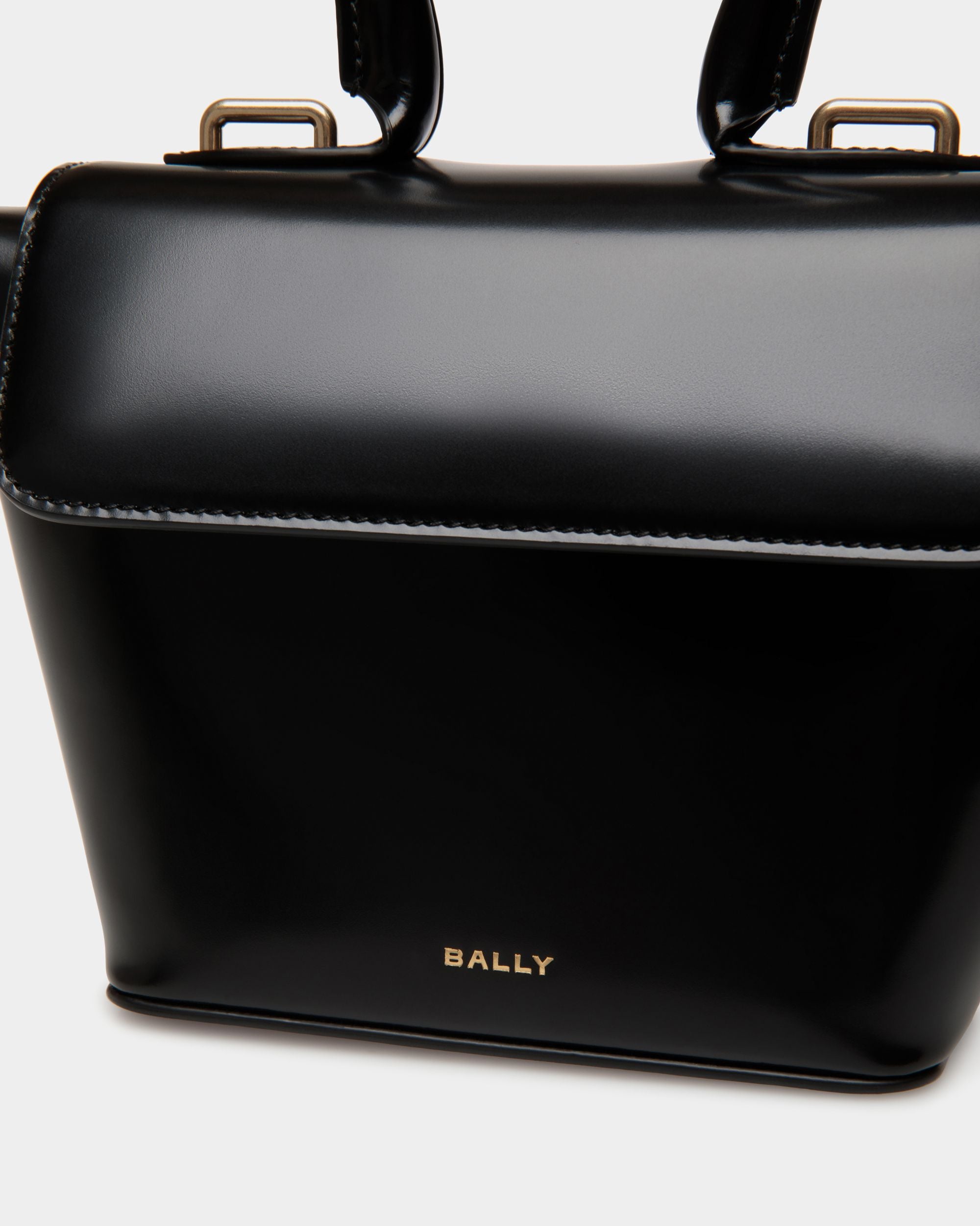 Belle ミニバッグ ブラック ブラッシュドレザー - 女性 - Bally - 06