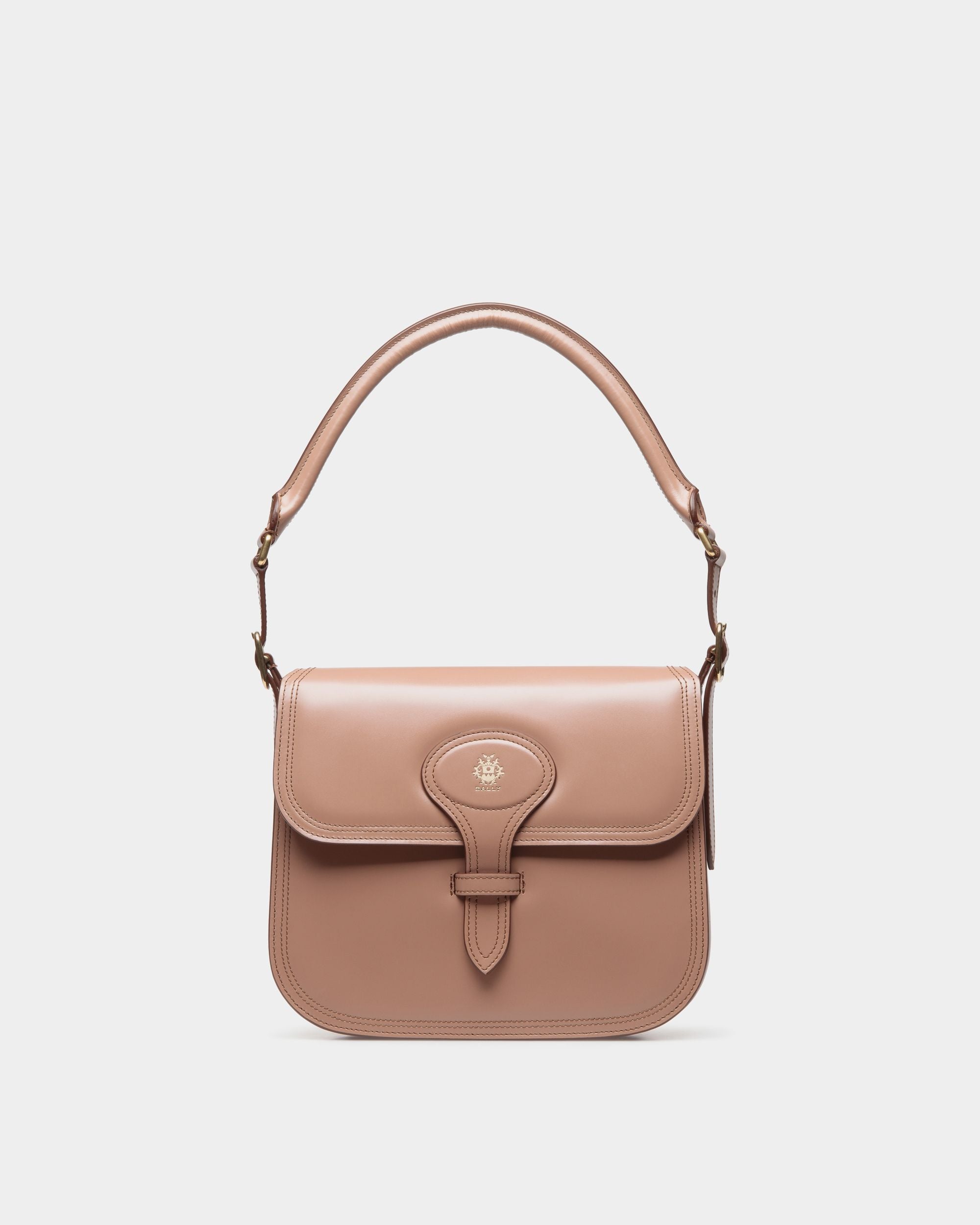 Beckett クロスボディバッグ プラリネベージュ ブラッシュドレザー - 女性 - Bally - 01