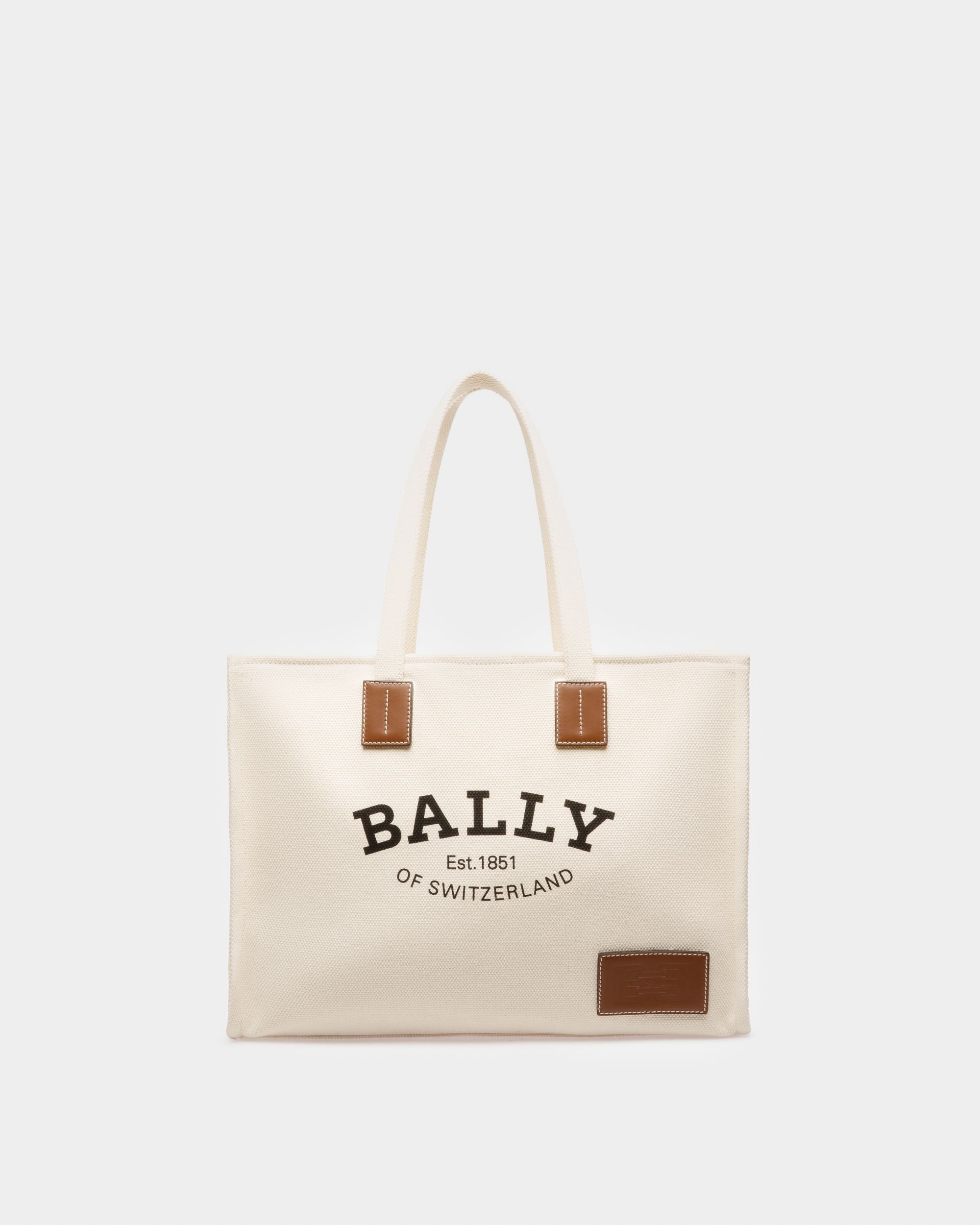 Crystalia ナチュラル ファブリック トートバッグ - 女性 - Bally - 01