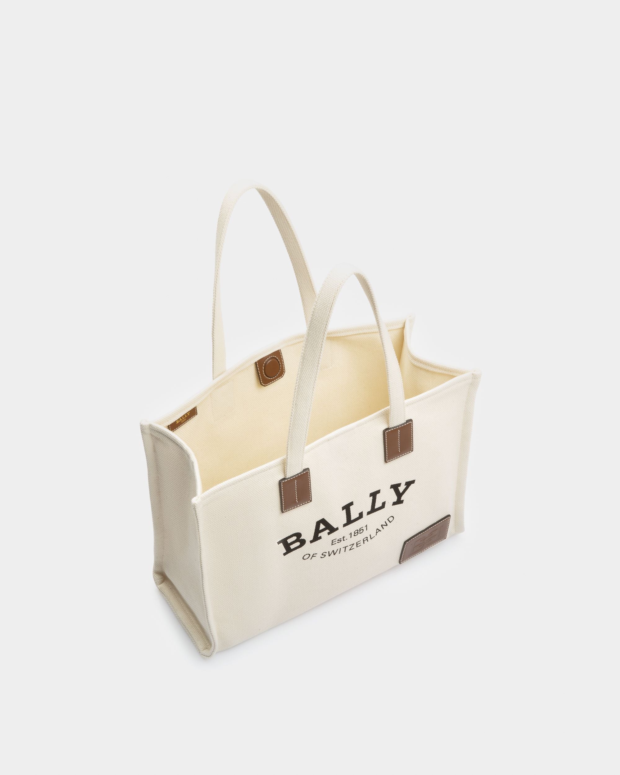 Crystalia ナチュラル ファブリック トートバッグ - 女性 - Bally - 04
