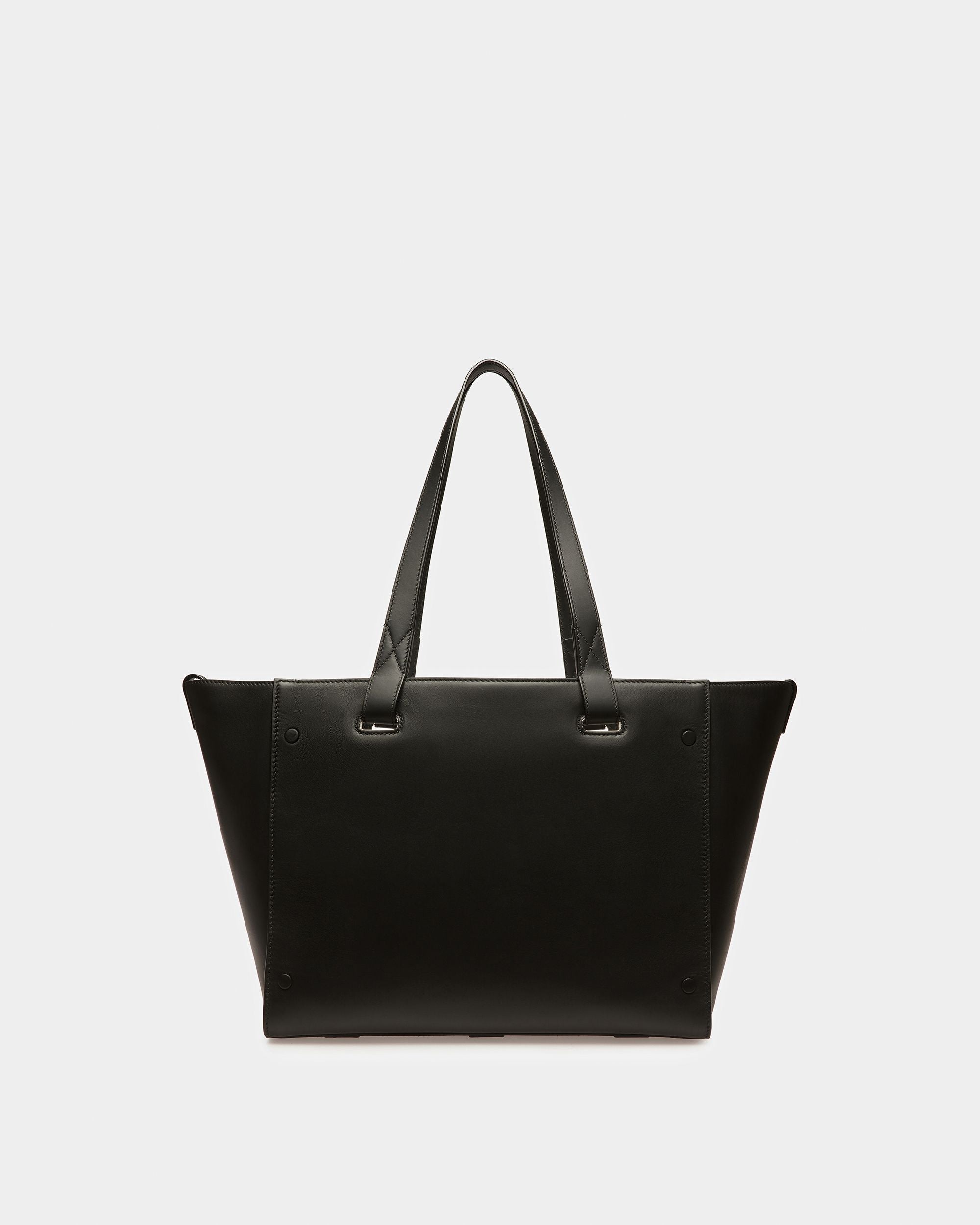 Arystea ブラック レザー トートバッグ - 女性 - Bally - 03