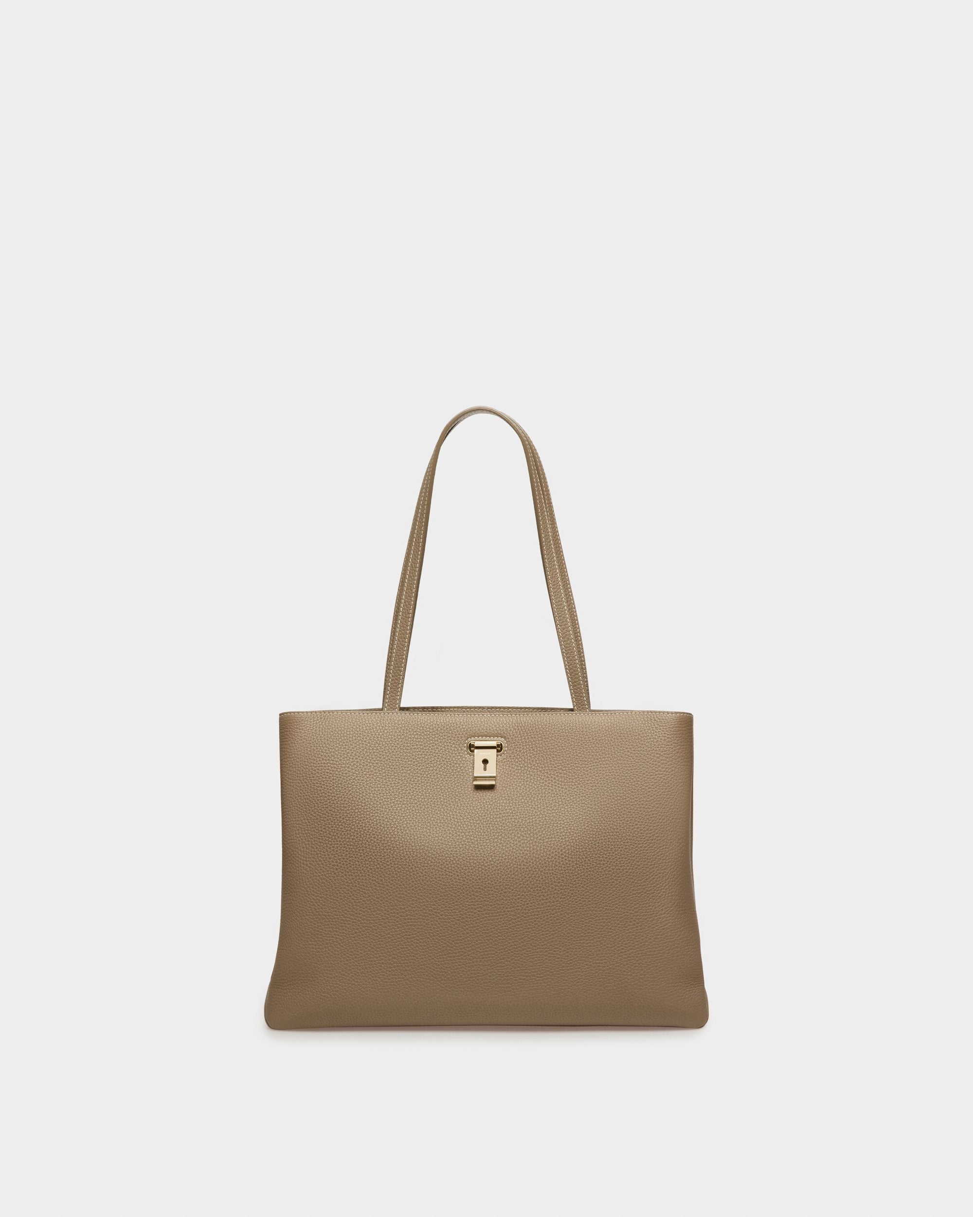 Lya トープ レザー トートバッグ - 女性 - Bally - 01