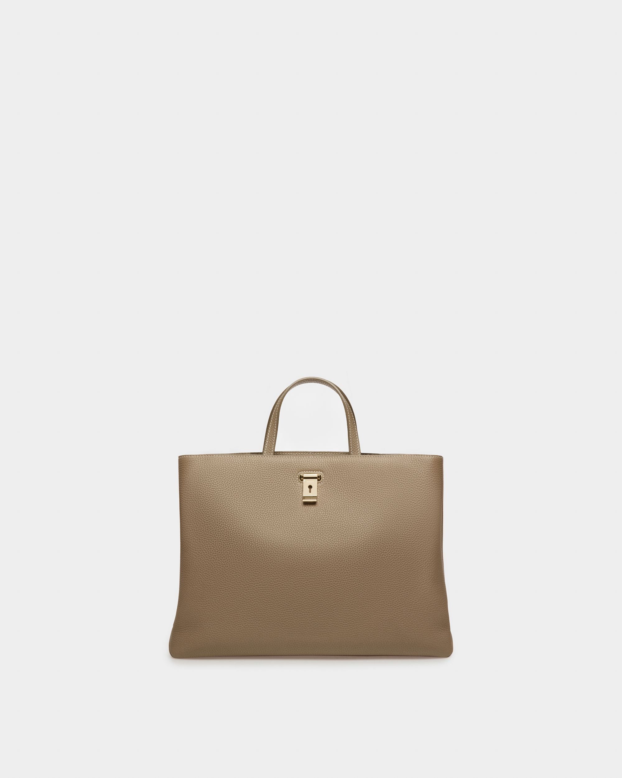 Lya トープ レザー トートバッグ - 女性 - Bally - 04