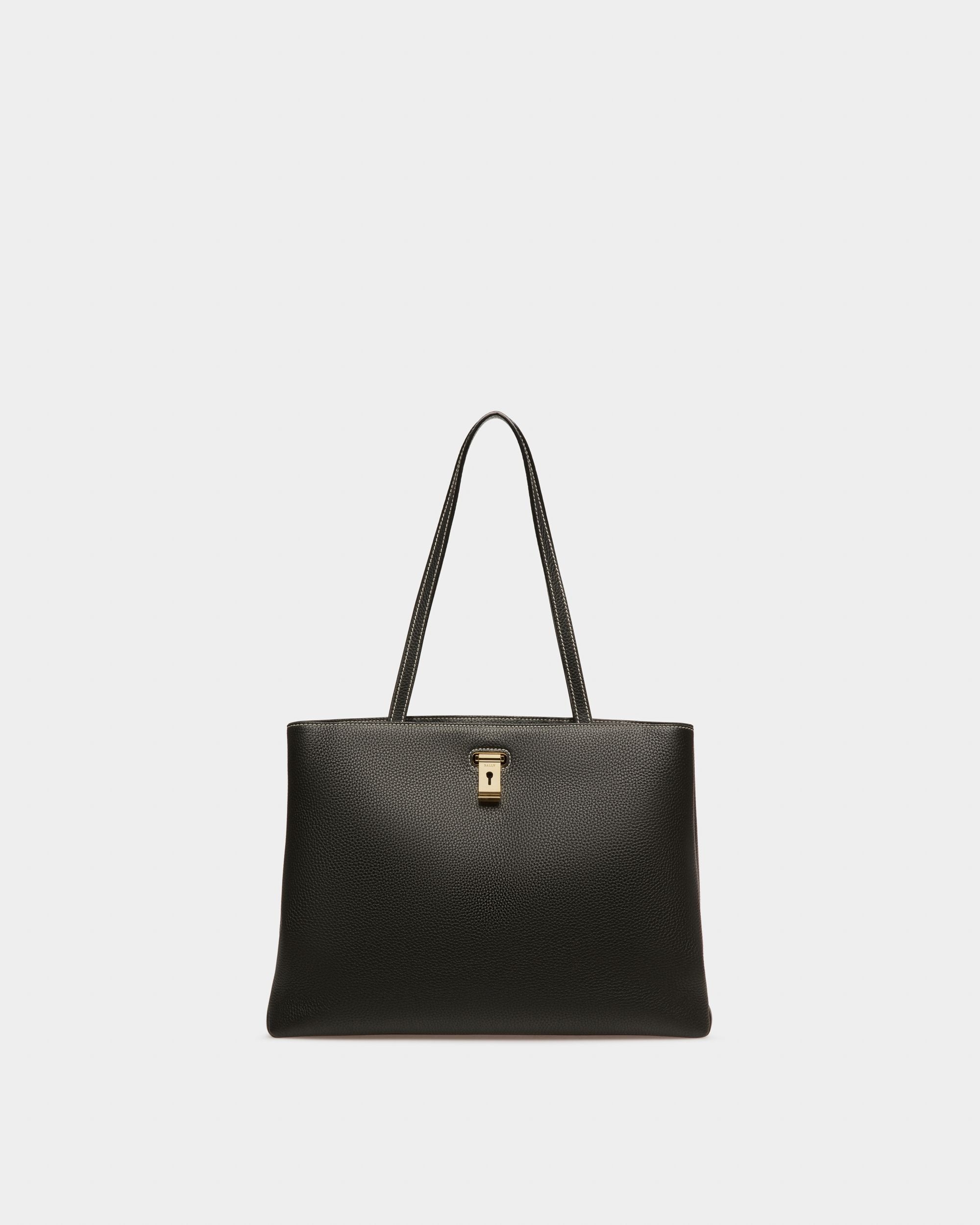 Lya ブラック レザー トートバッグ - 女性 - Bally - 01