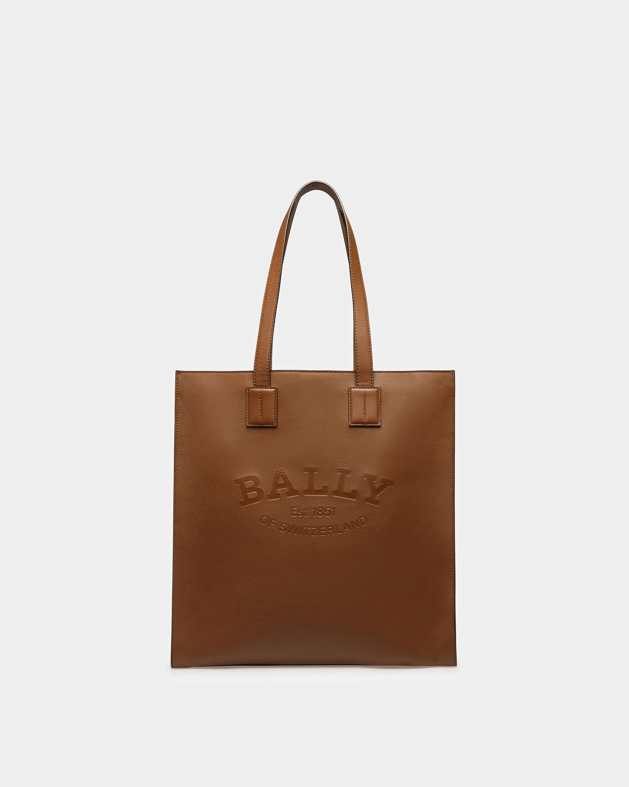 Crystalia ブラウン レザー トートバッグ - 女性 - Bally - 01