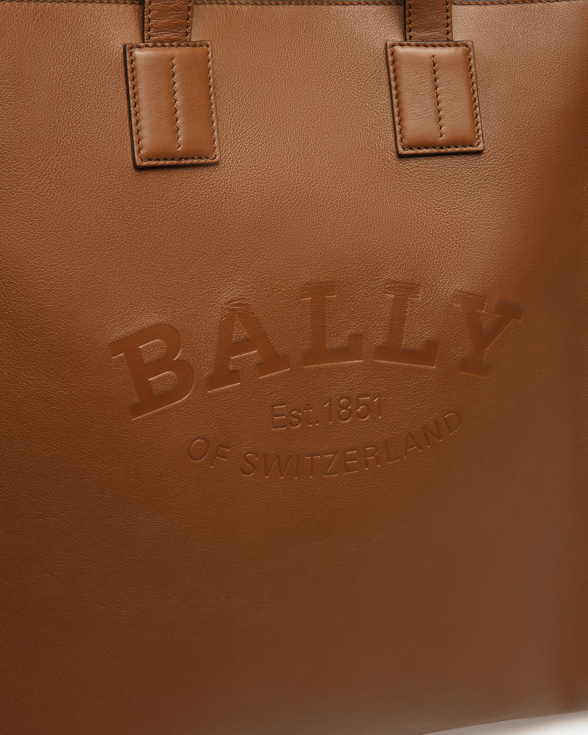 Crystalia ブラウン レザー トートバッグ - 女性 - Bally - 05
