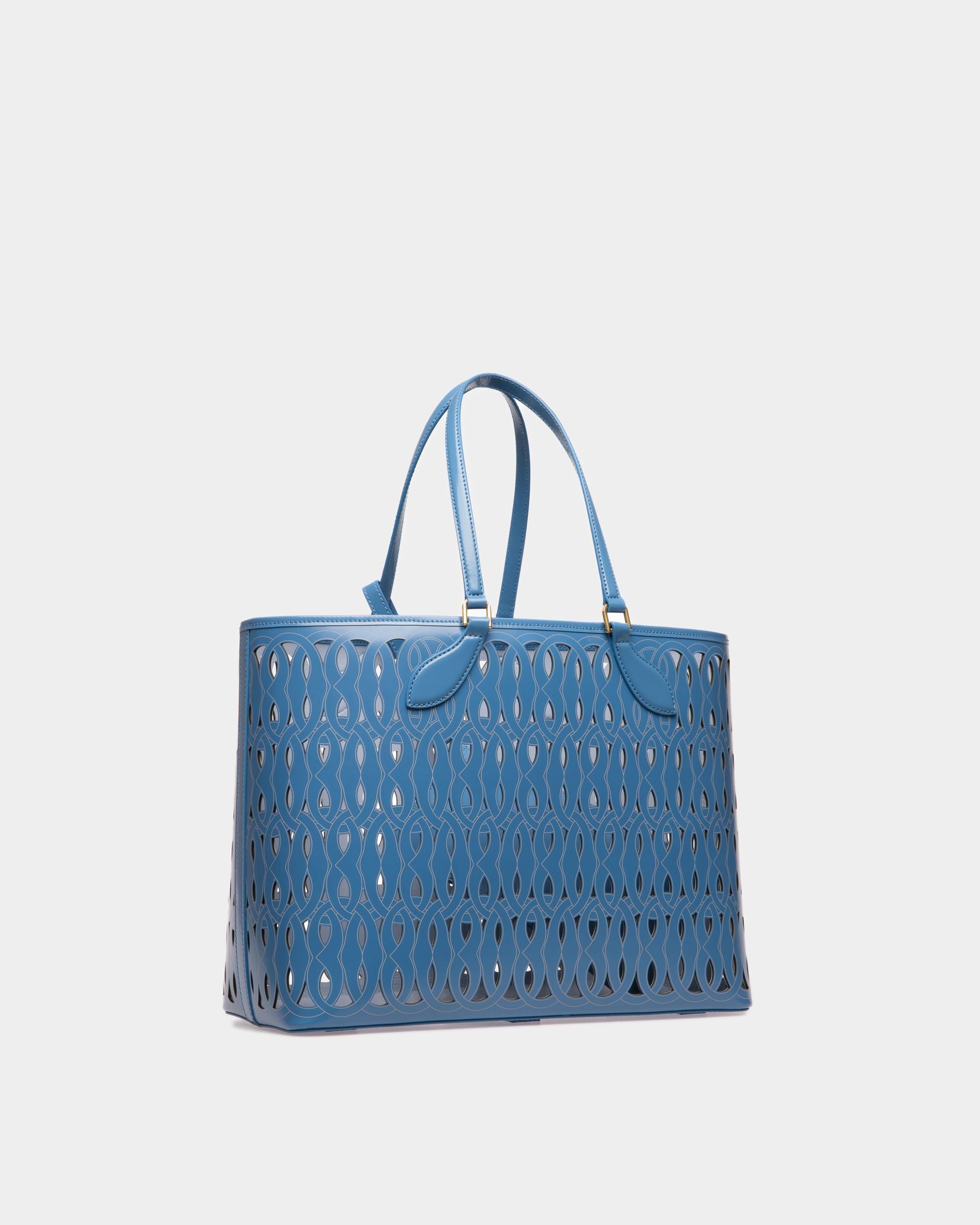 Lago トートバッグ ブルー レザー - 女性 - Bally - 03