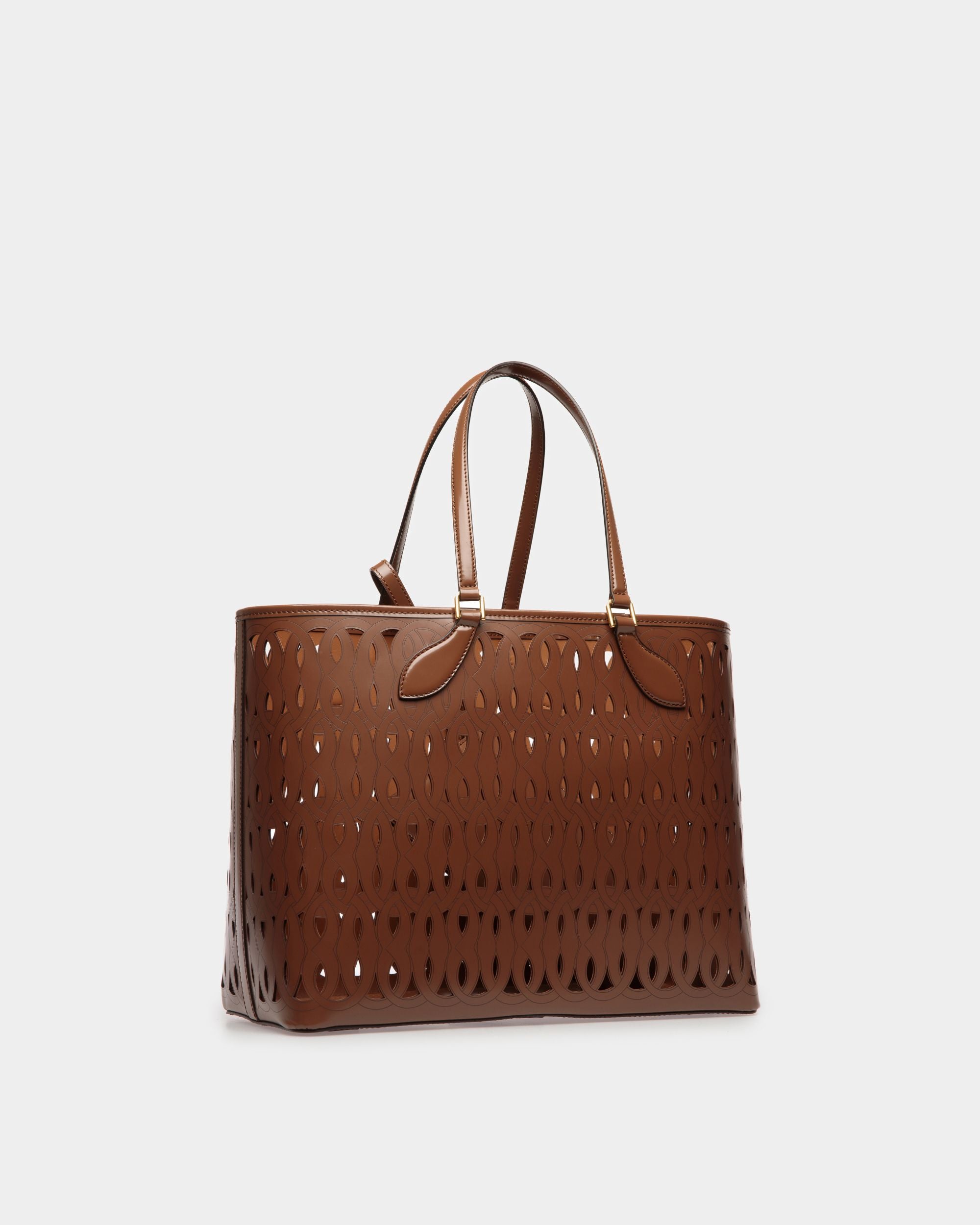 Lago トートバッグ ブラウン レザー - 女性 - Bally - 03