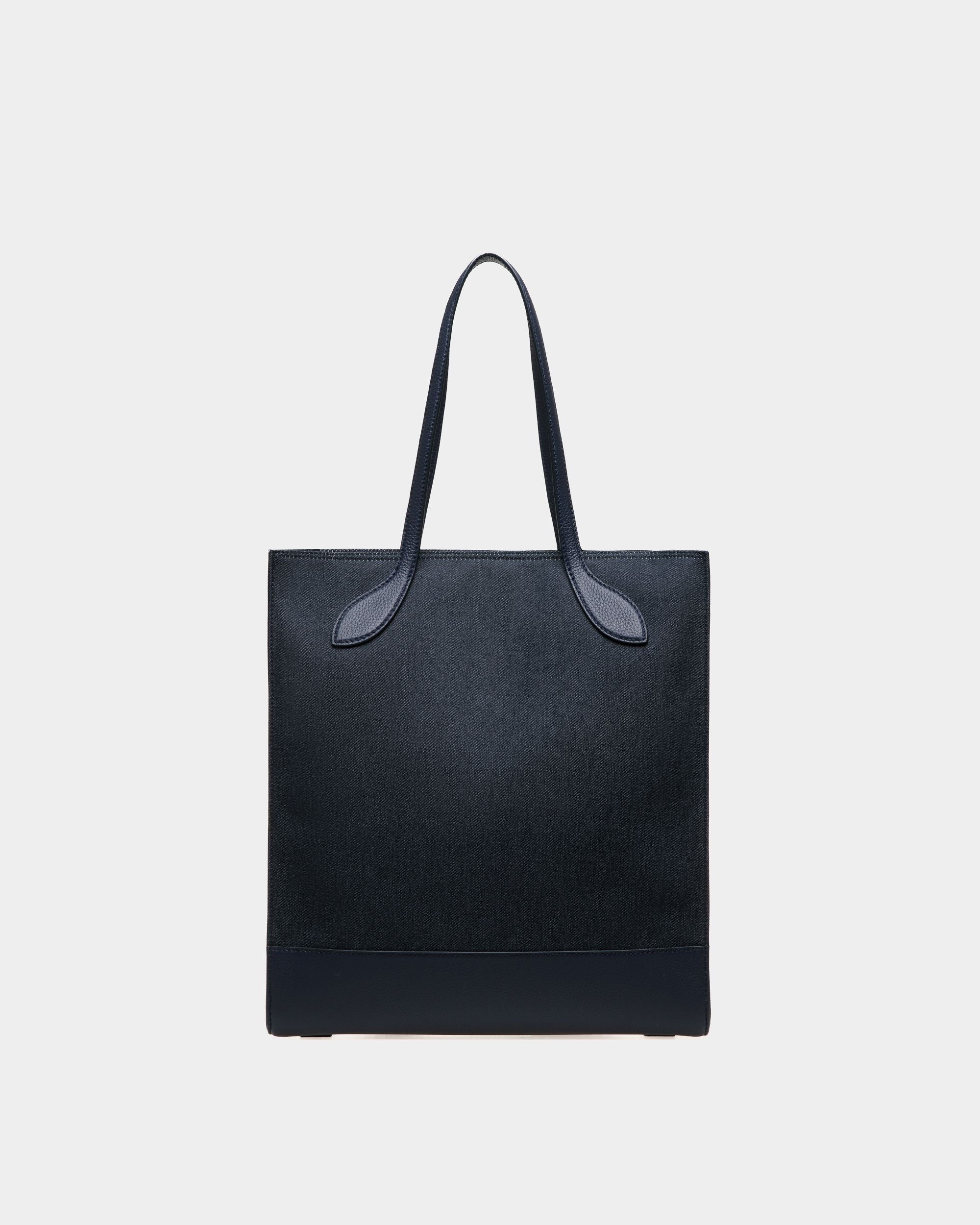 Bar トートバッグ ブルー ファブリック - 女性 - Bally - 02