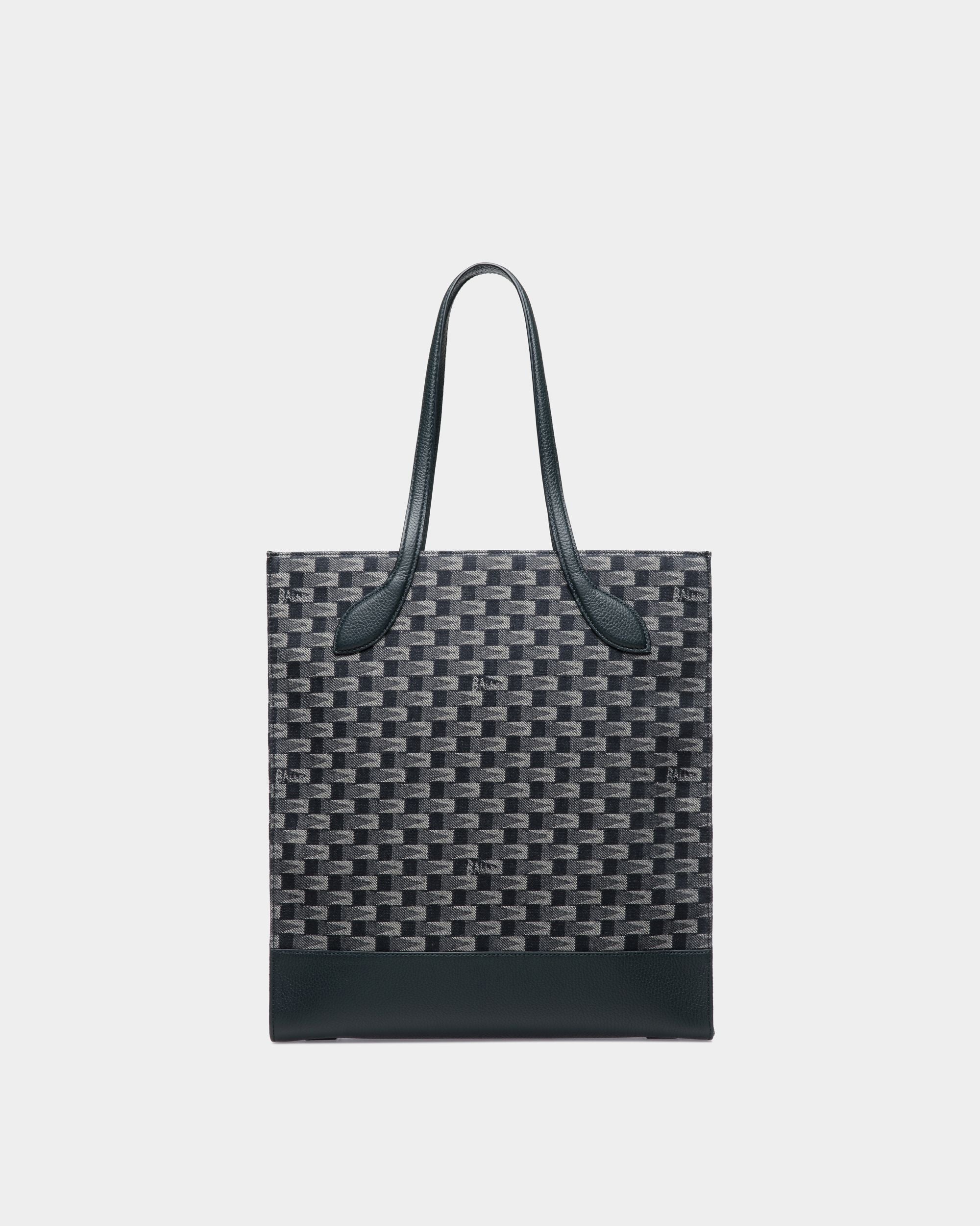 Pennant トートバッグ ネイビーブルー デニム - 女性 - Bally - 02