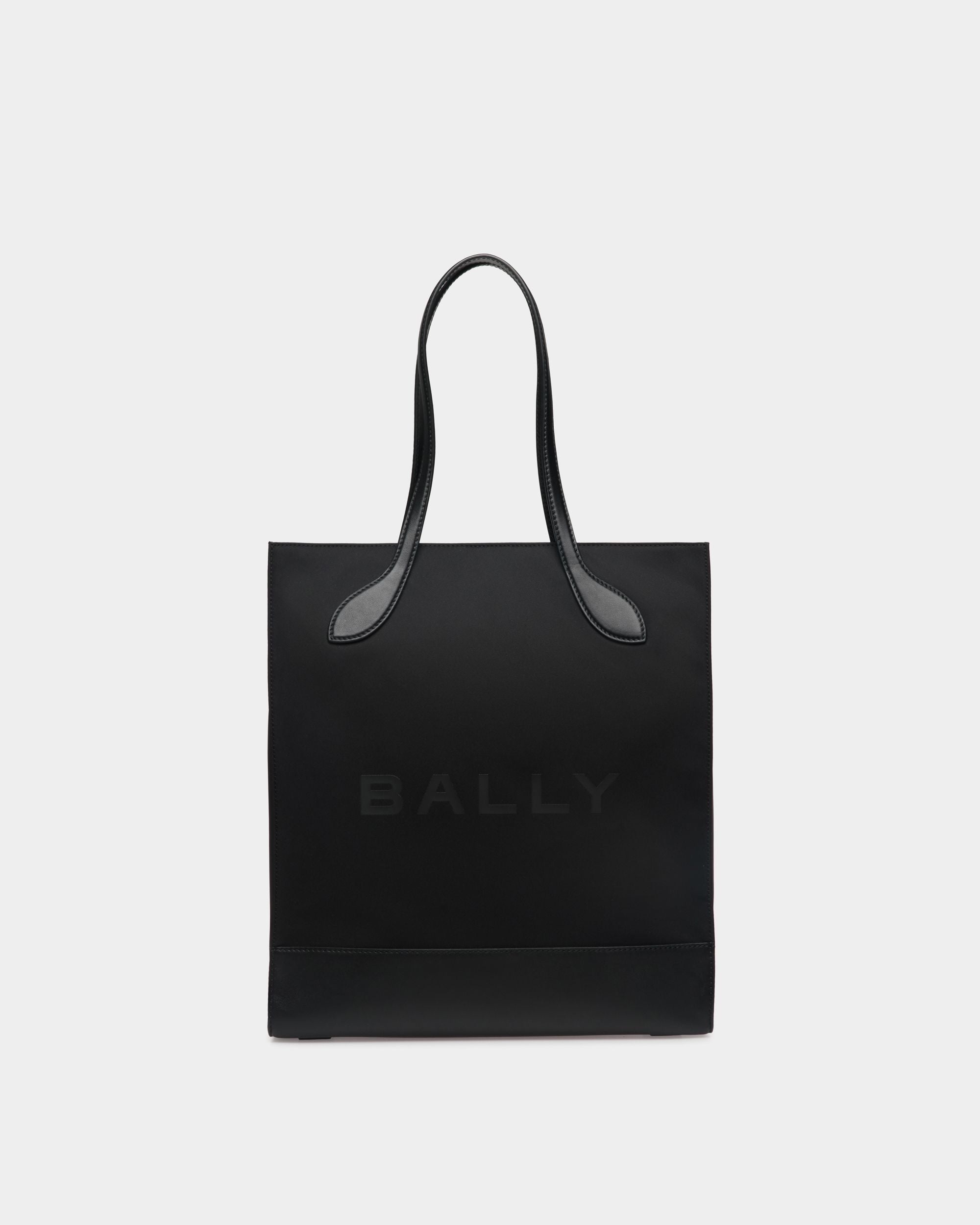 Bar トートバッグ ブラック ナイロン＆レザー - 女性 - Bally - 01