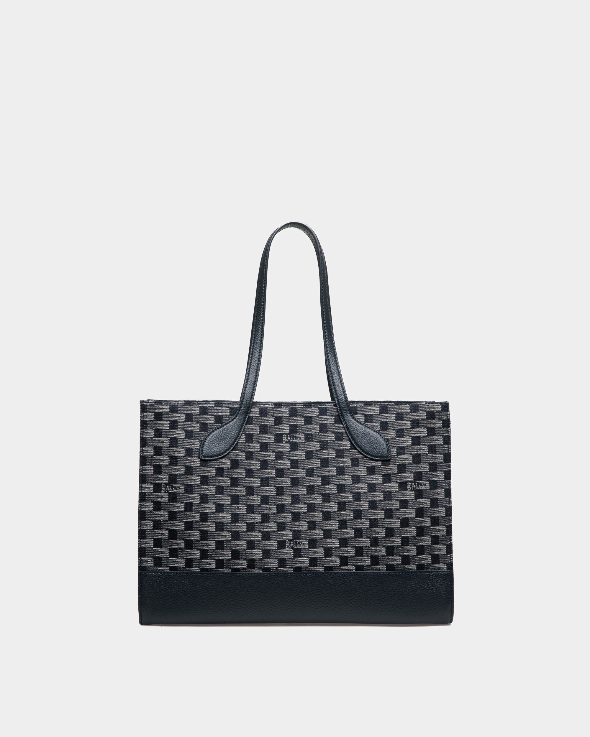 Bar トートバッグ ペナントモチーフ デニム - 女性 - Bally - 02