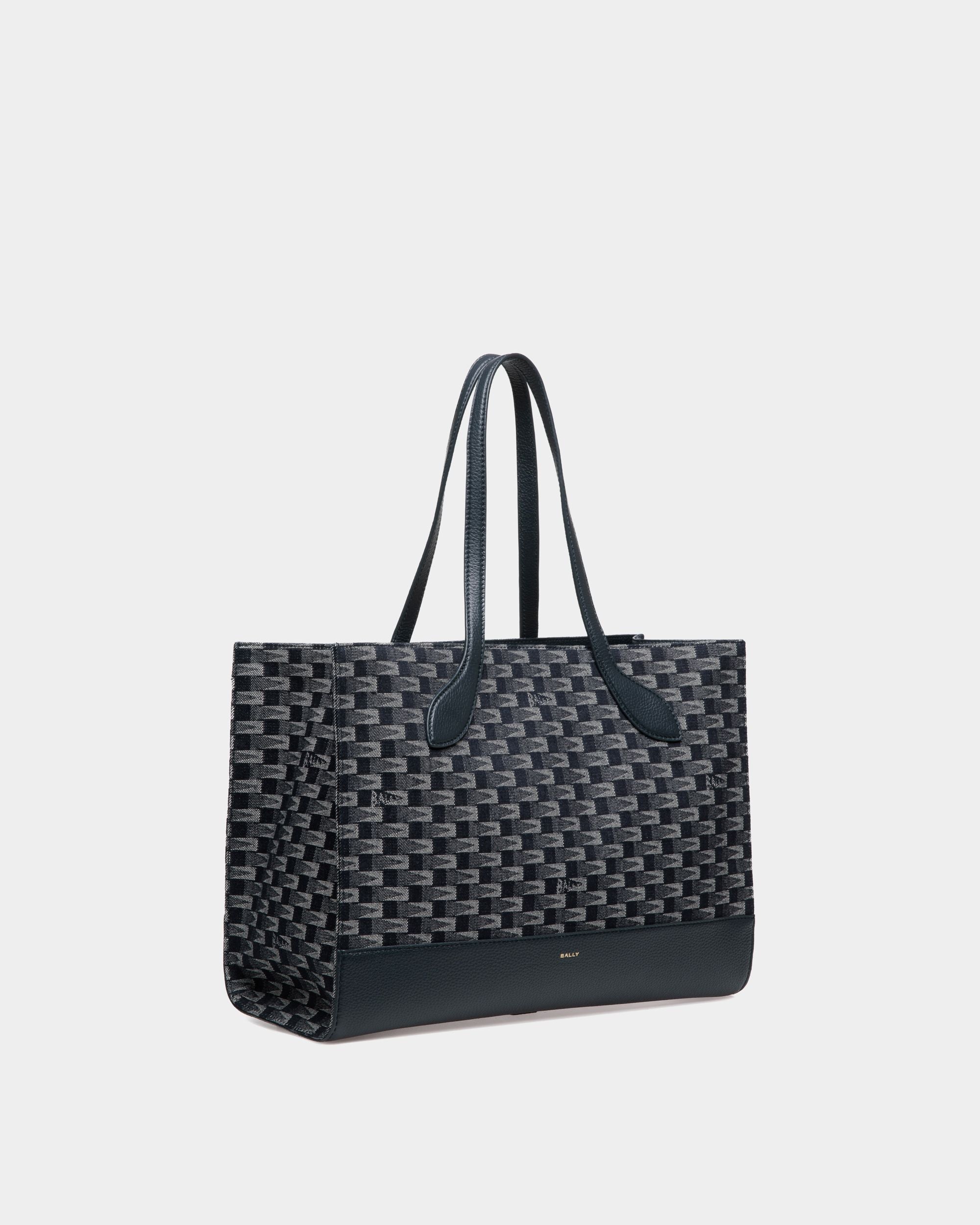 Bar トートバッグ ペナントモチーフ デニム - 女性 - Bally - 03