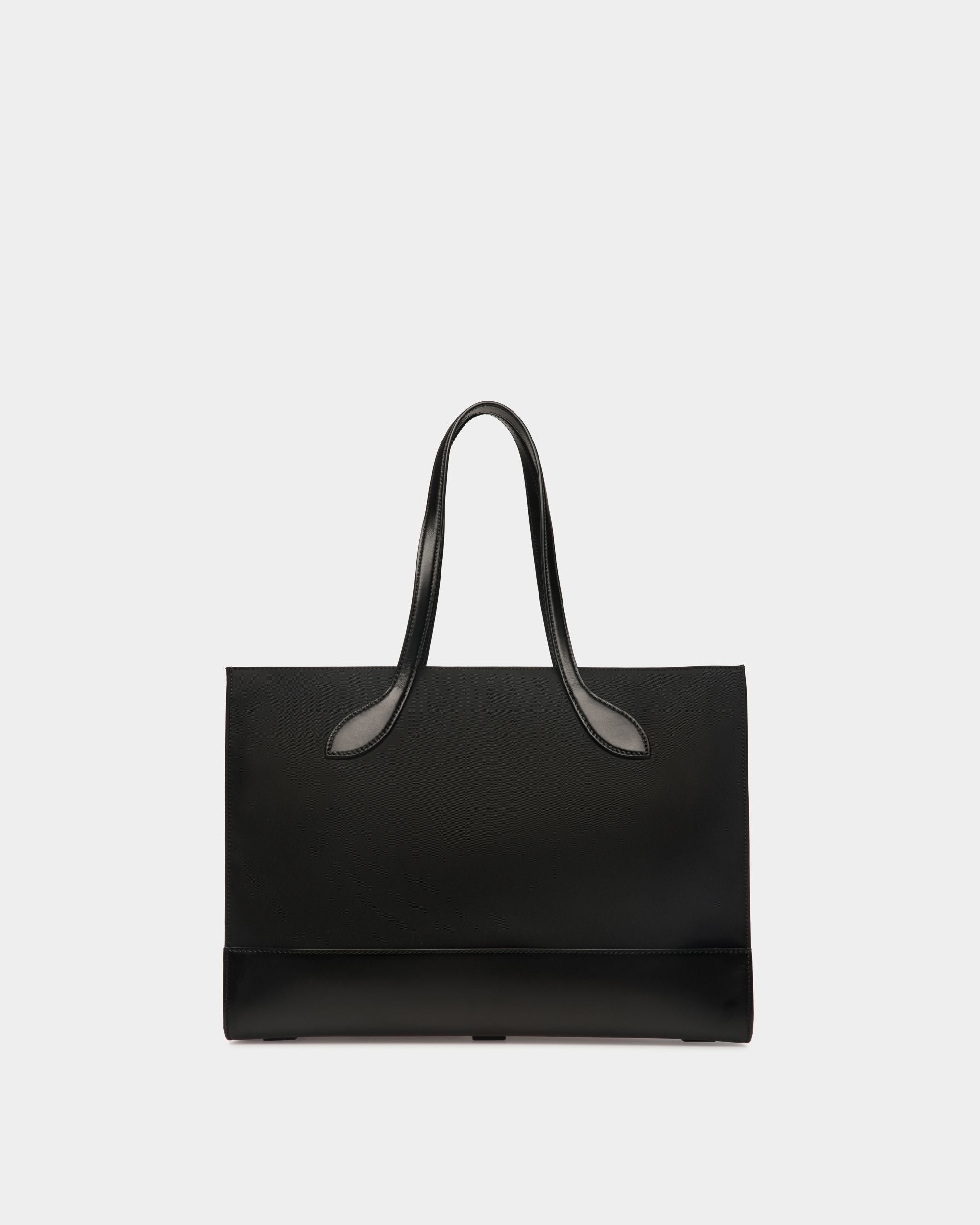 Bar トートバッグ ブラック ナイロン＆レザー - 女性 - Bally - 03