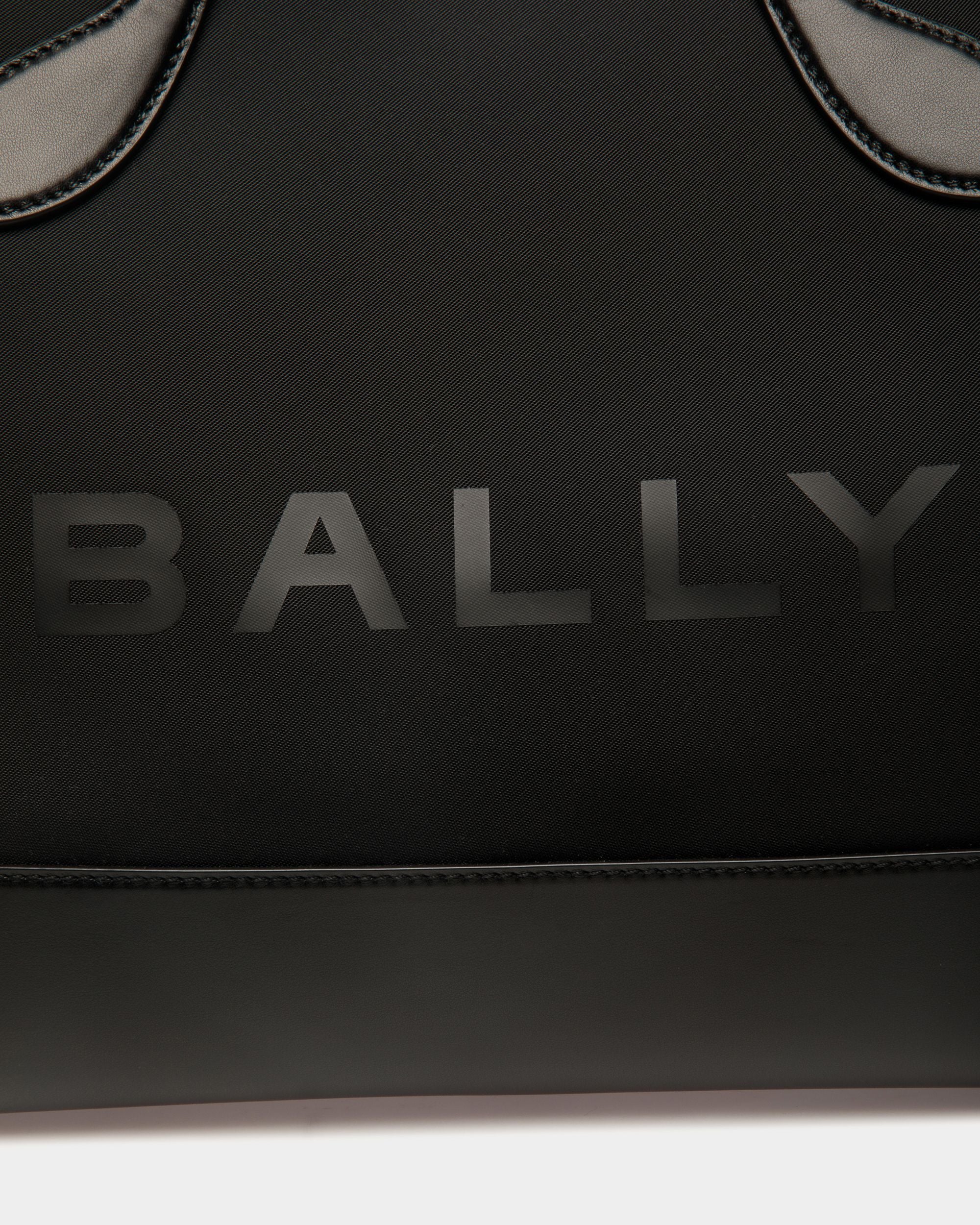 Bar トートバッグ ブラック ナイロン＆レザー - 女性 - Bally - 05